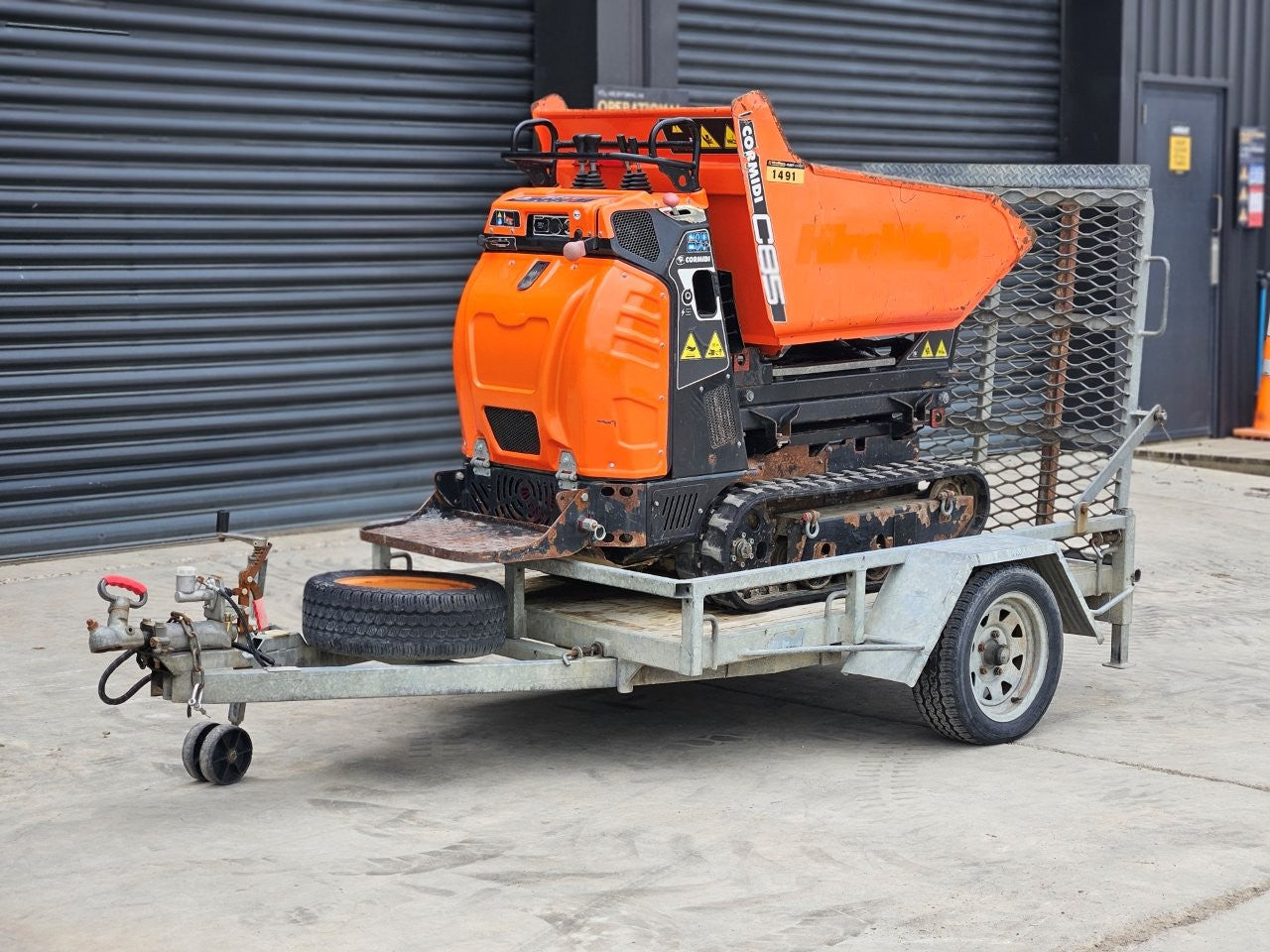 2020 Cormidi C85 Hi-Tip Tracked Dumper