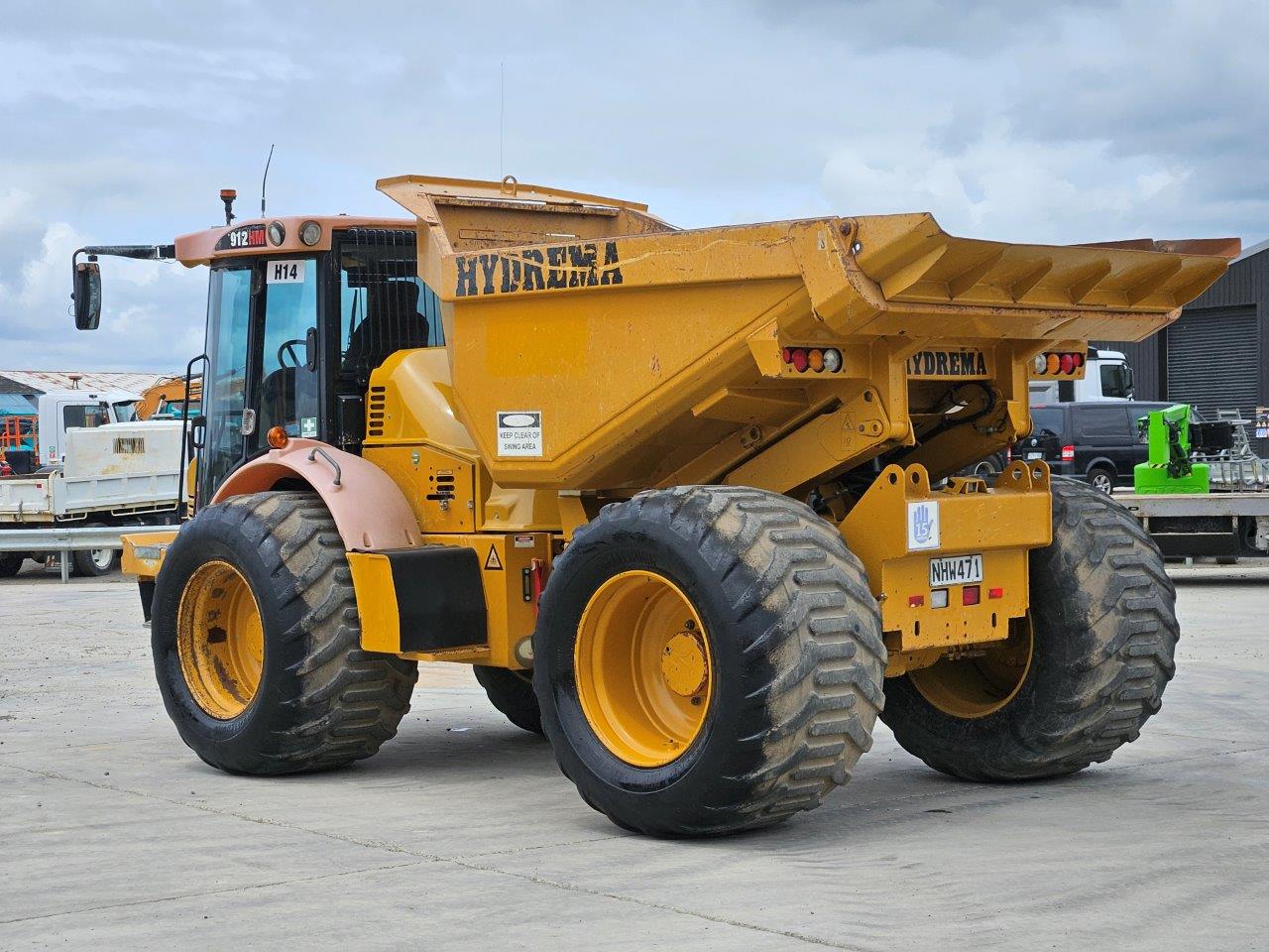2015 Hydrema 912HM Swivel Tip Dump Truck