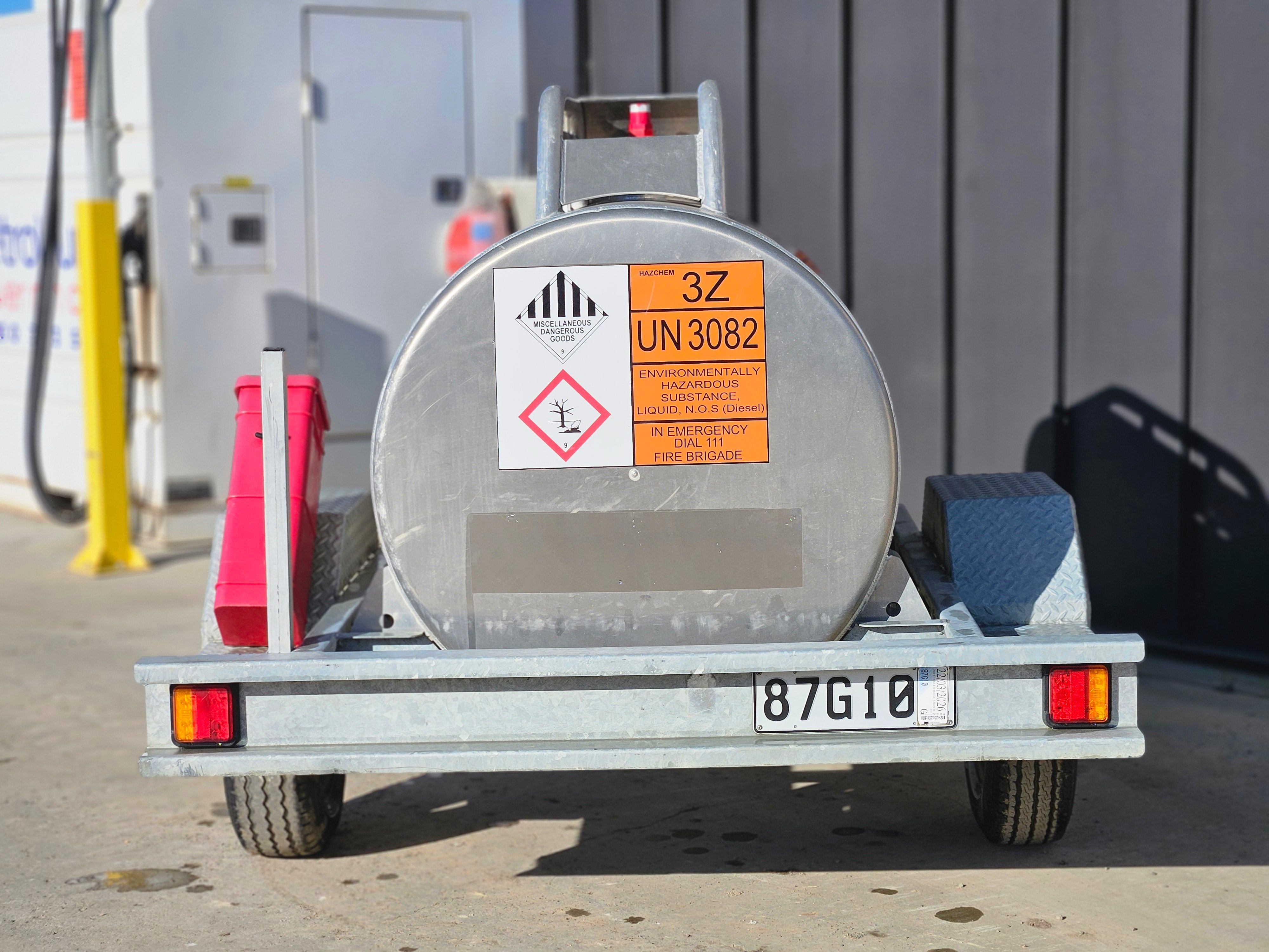 2021 Ensol 1100L Diesel Trailer