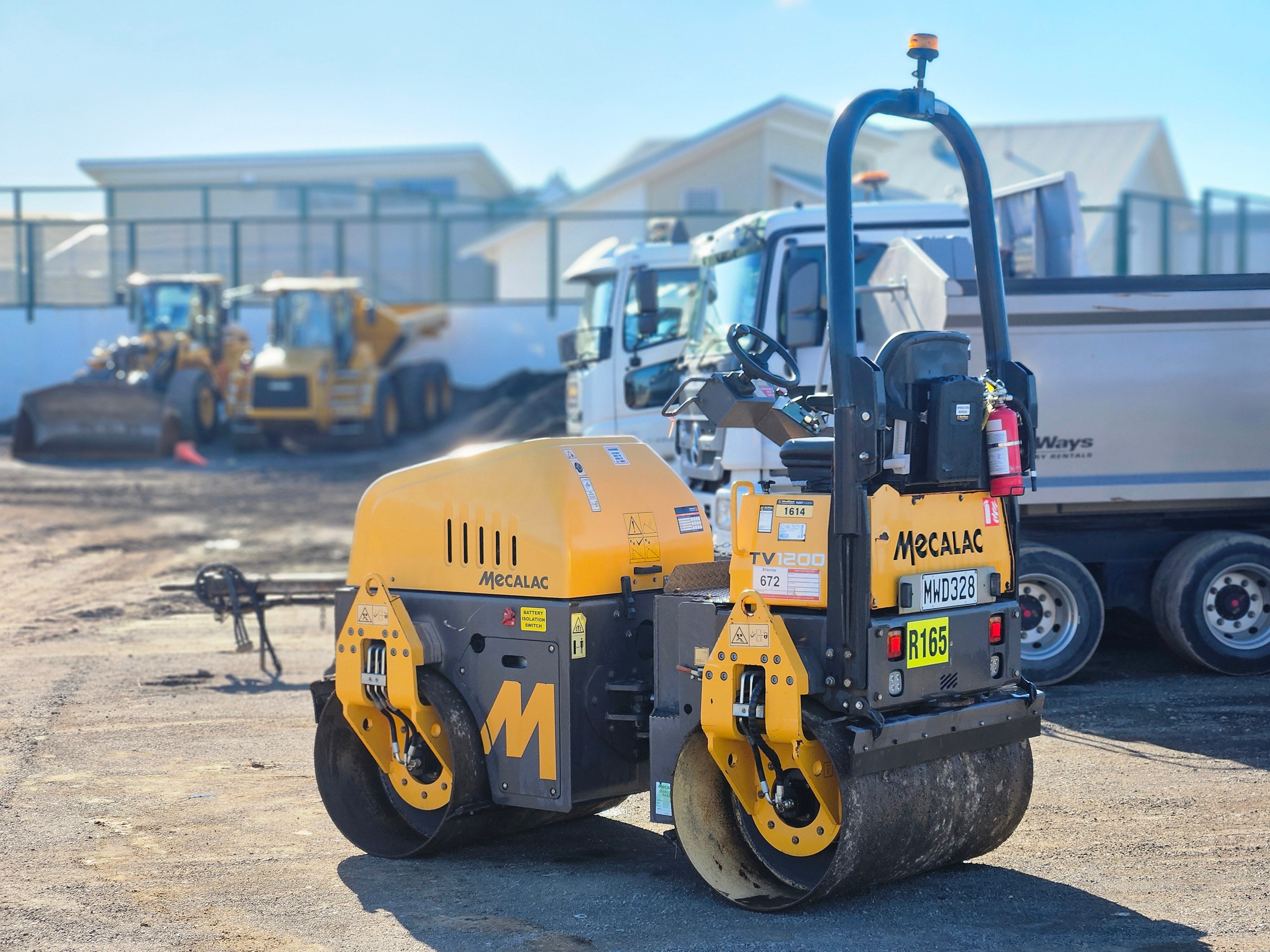 2020 Mecalac TV1200 Double Drum Roller