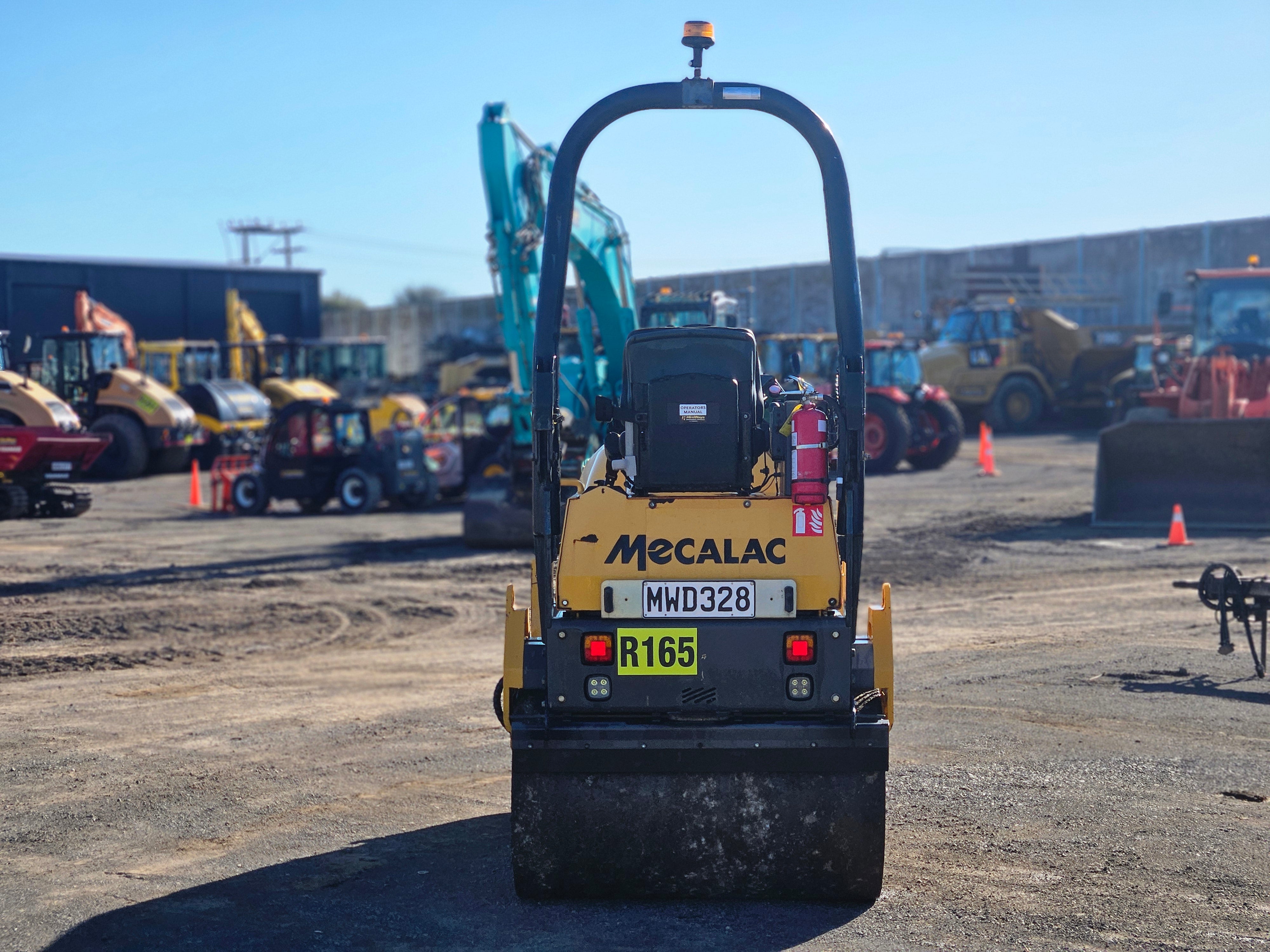 2020 Mecalac TV1200 Double Drum Roller