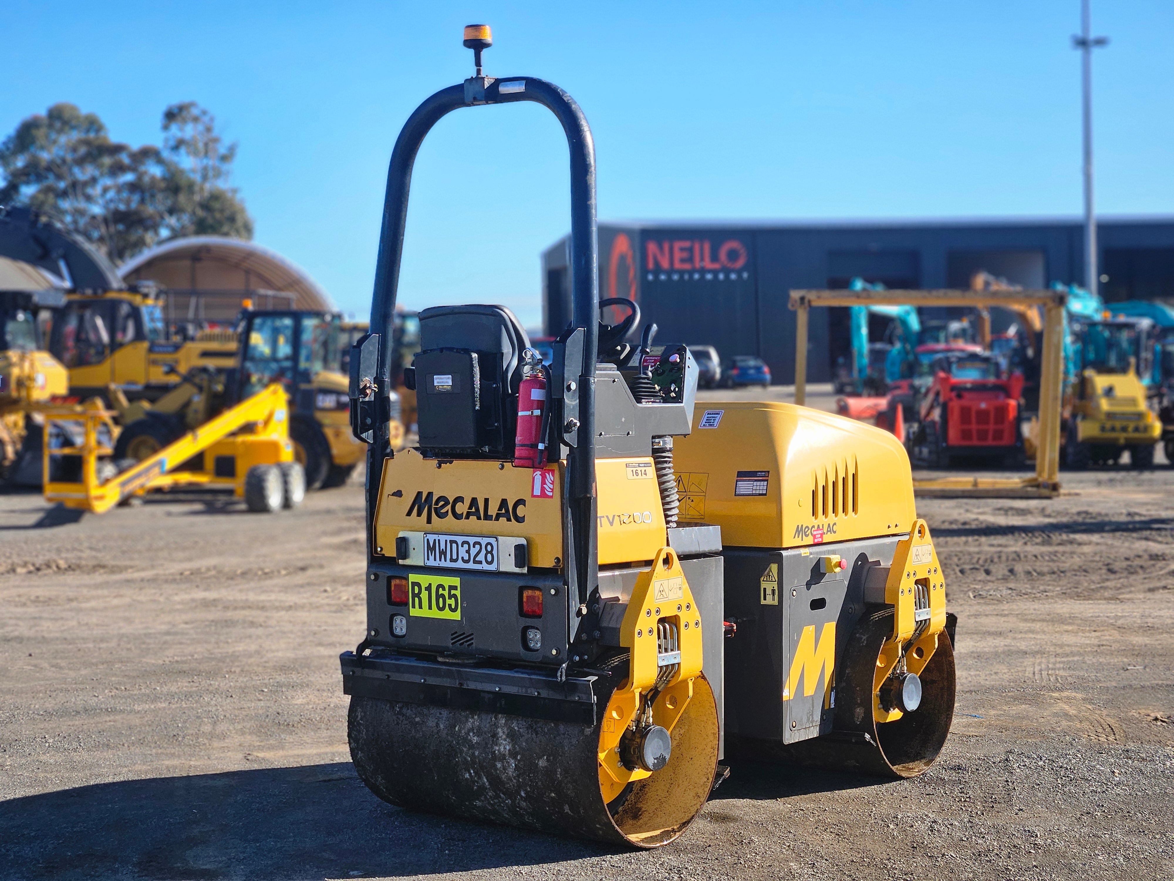 2020 Mecalac TV1200 Double Drum Roller