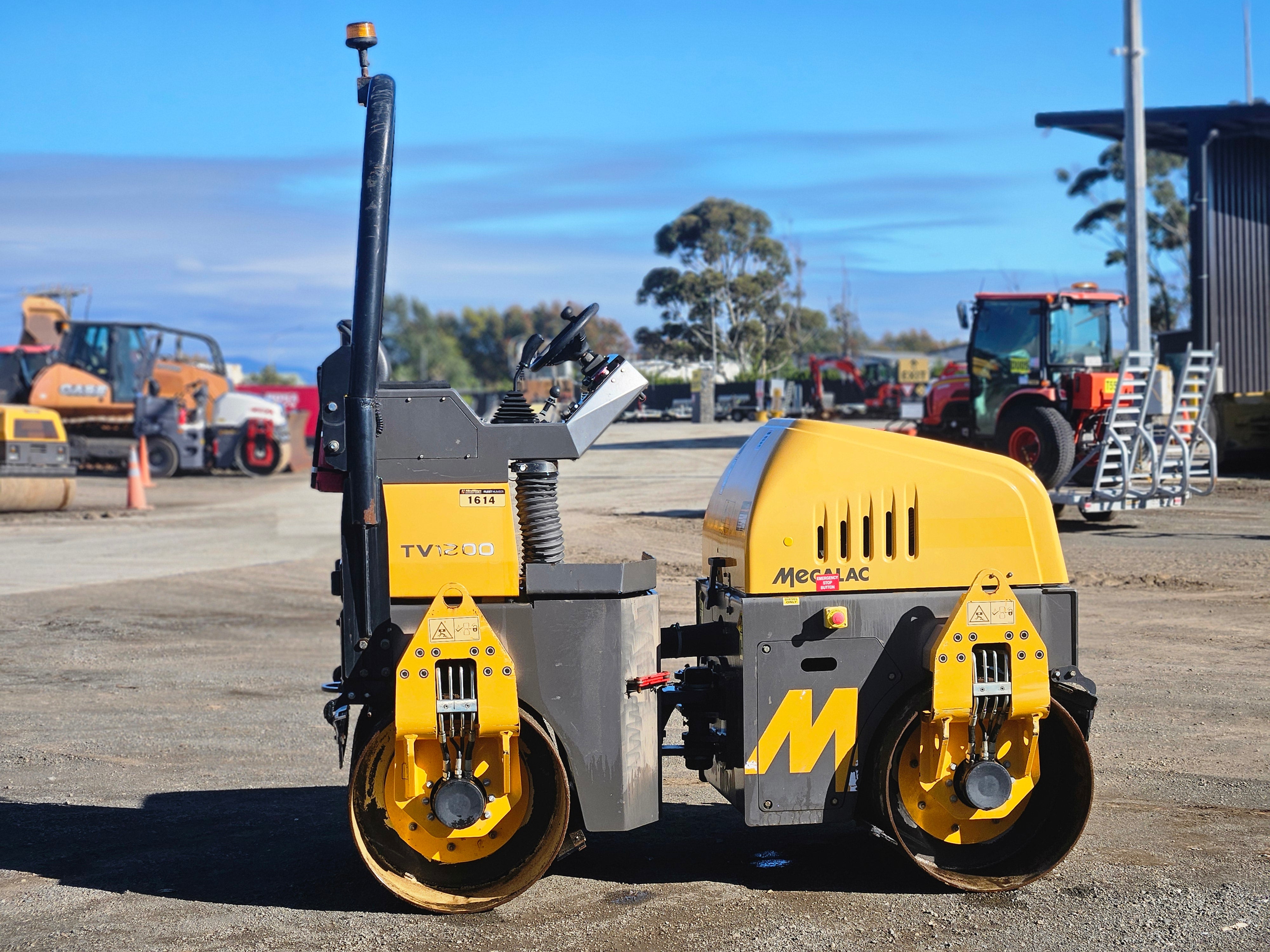 2020 Mecalac TV1200 Double Drum Roller