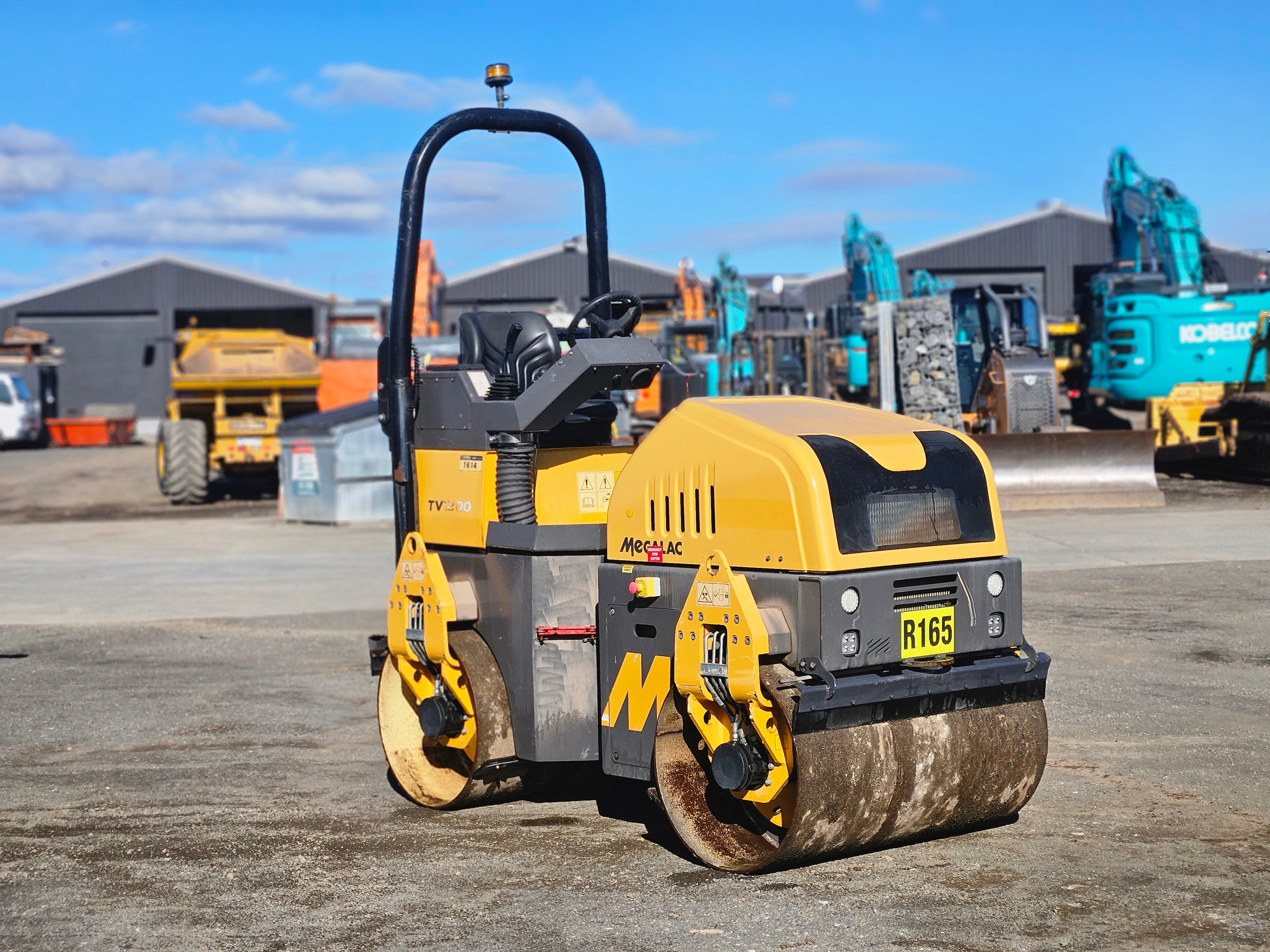 2020 Mecalac TV1200 Double Drum Roller