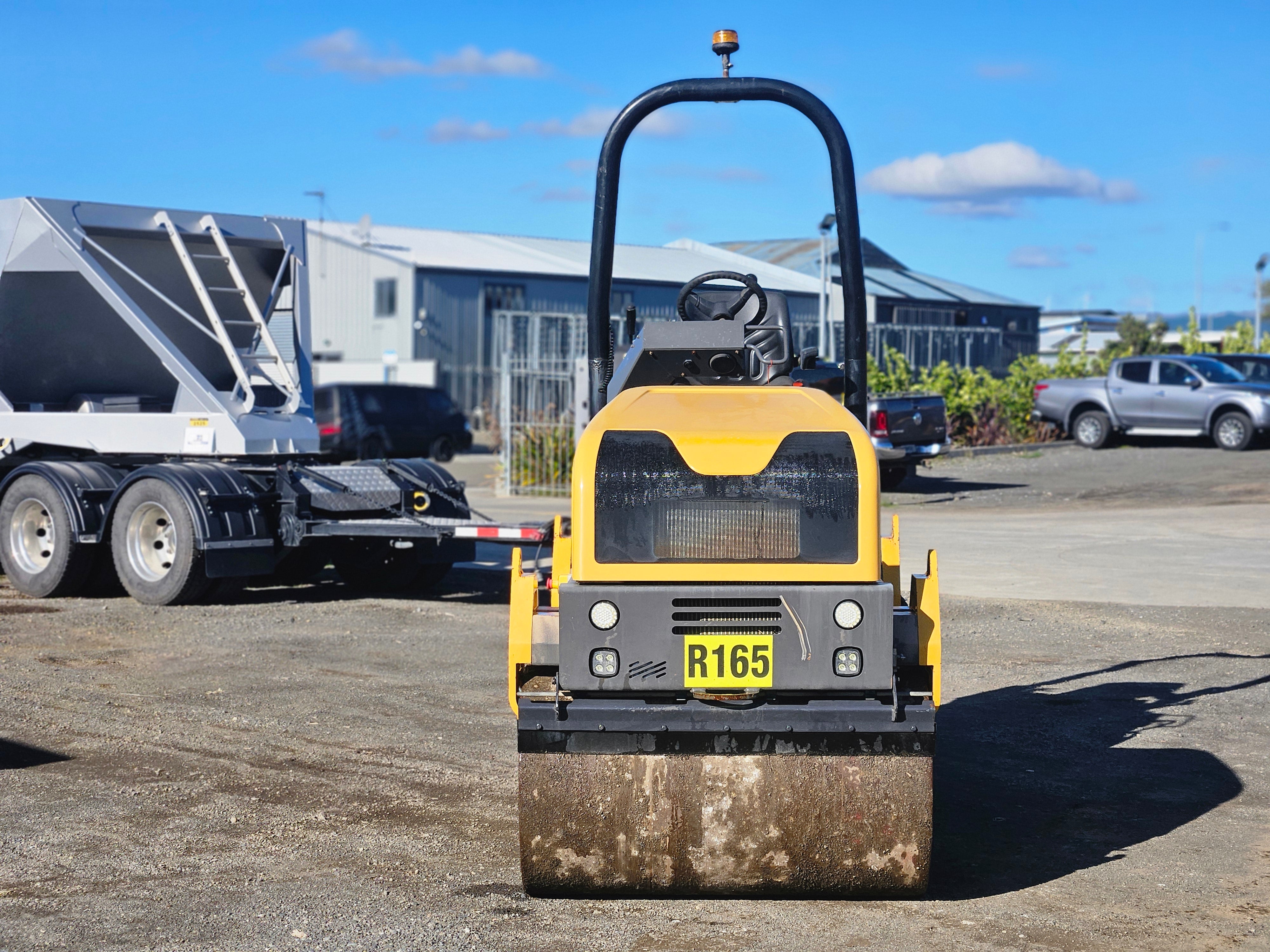 2020 Mecalac TV1200 Double Drum Roller