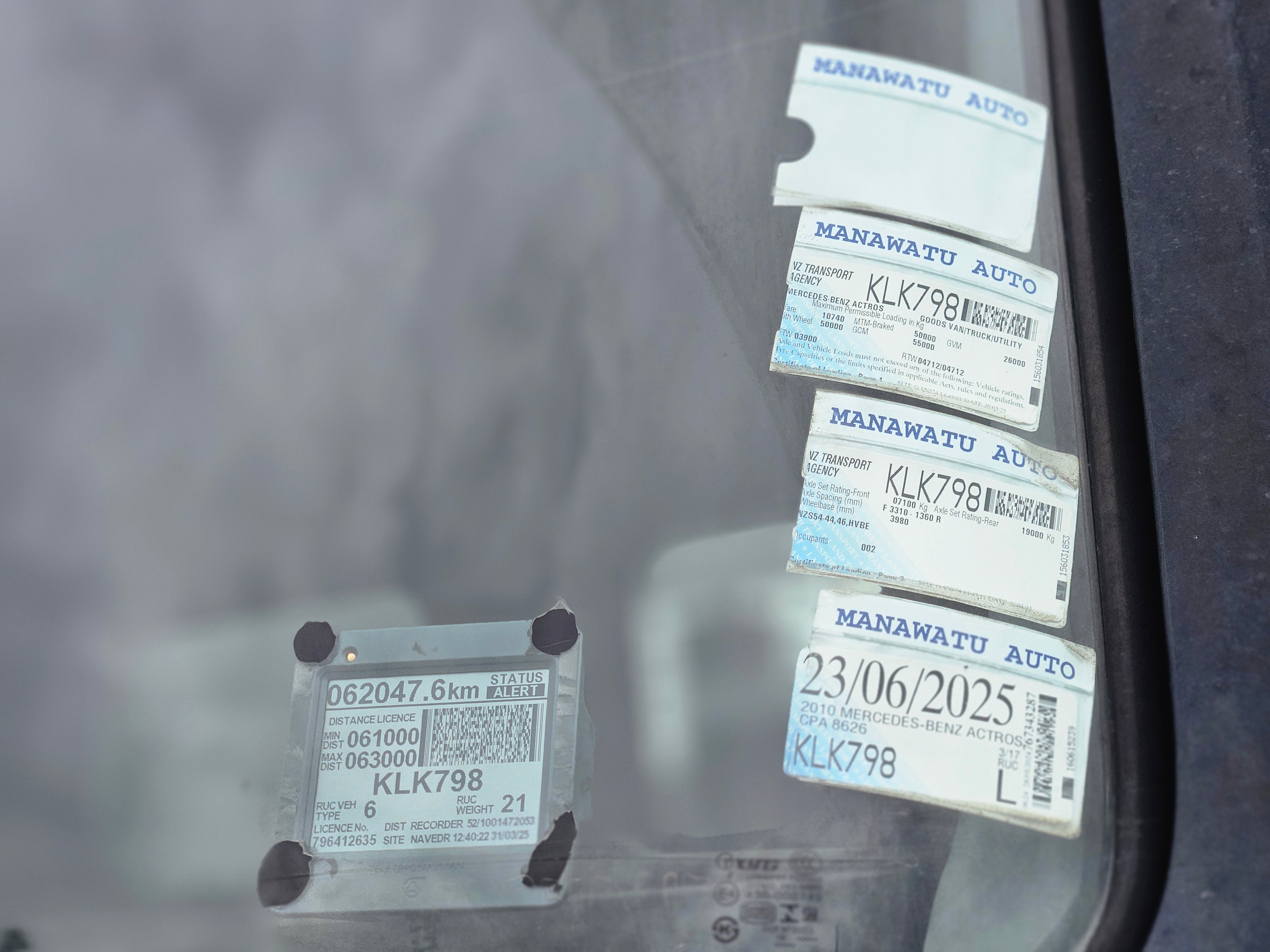 2010 Mercedes-Benz Actros 2644 Tip Truck