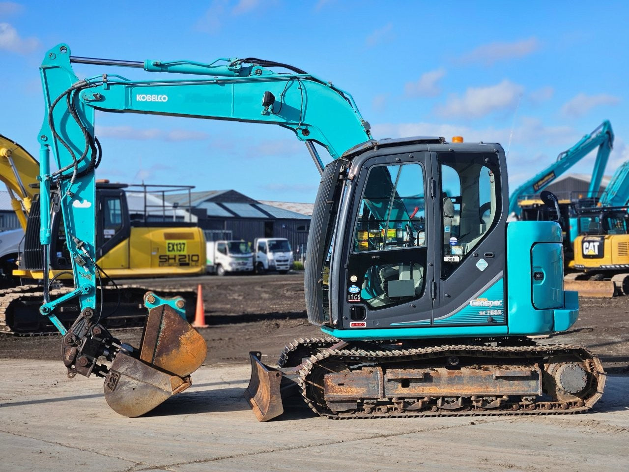 2015 Kobelco SK75SR-3 Excavator