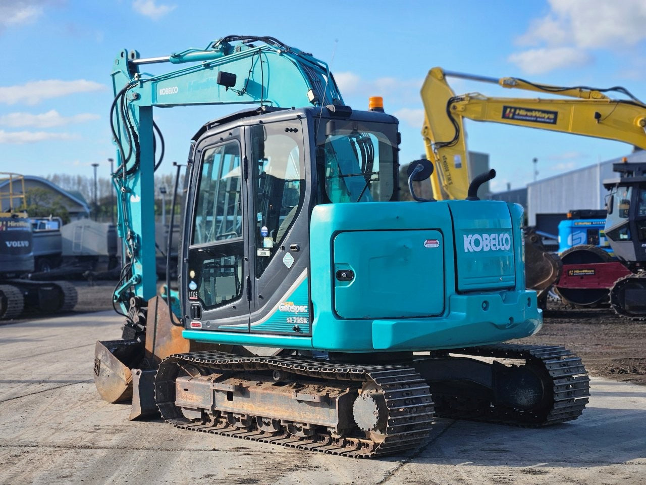 2015 Kobelco SK75SR-3 Excavator