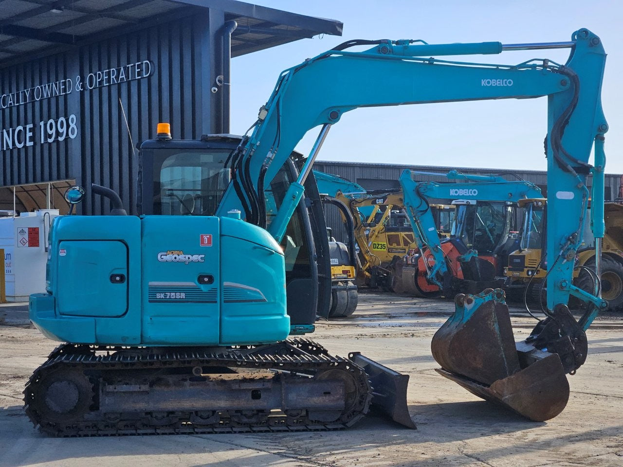 2015 Kobelco SK75SR-3 Excavator