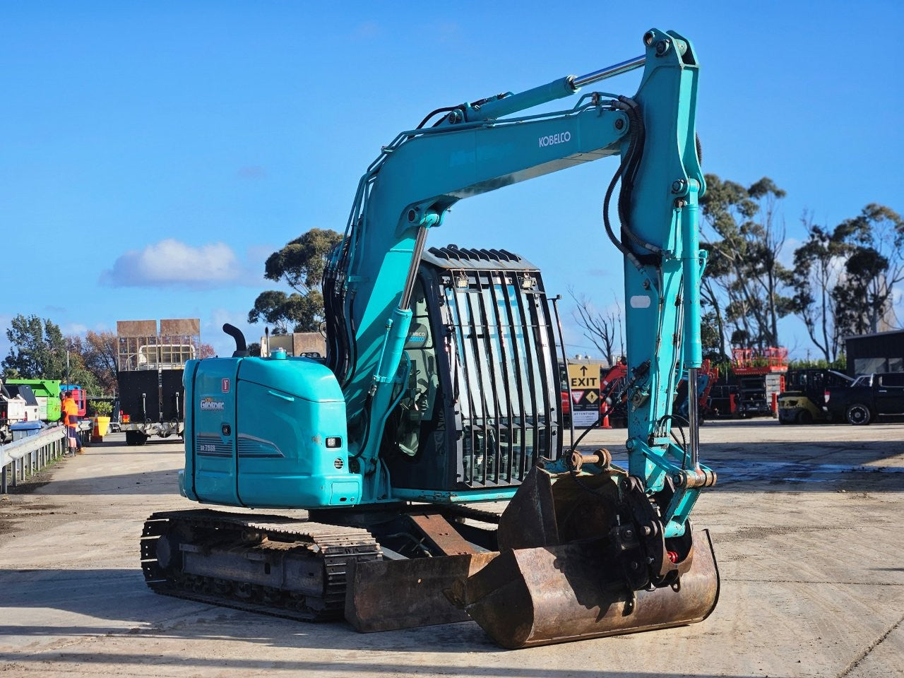 2015 Kobelco SK75SR-3 Excavator
