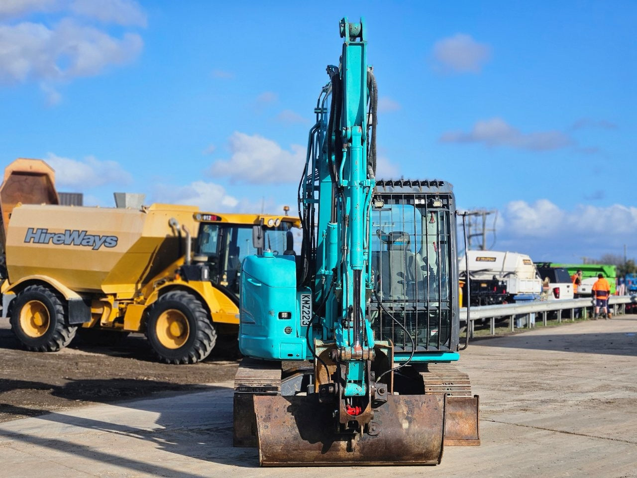 2015 Kobelco SK75SR-3 Excavator