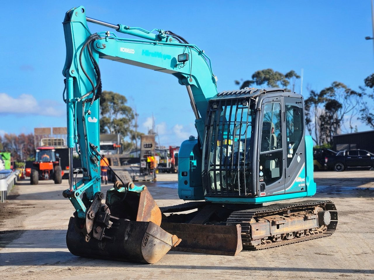 2015 Kobelco SK75SR-3 Excavator