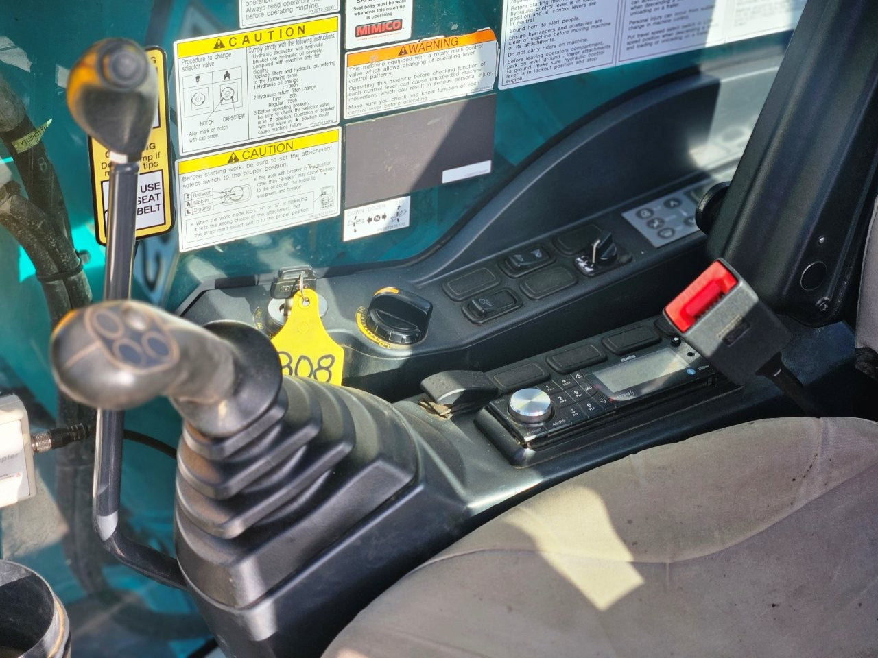 2015 Kobelco SK75SR-3 Excavator