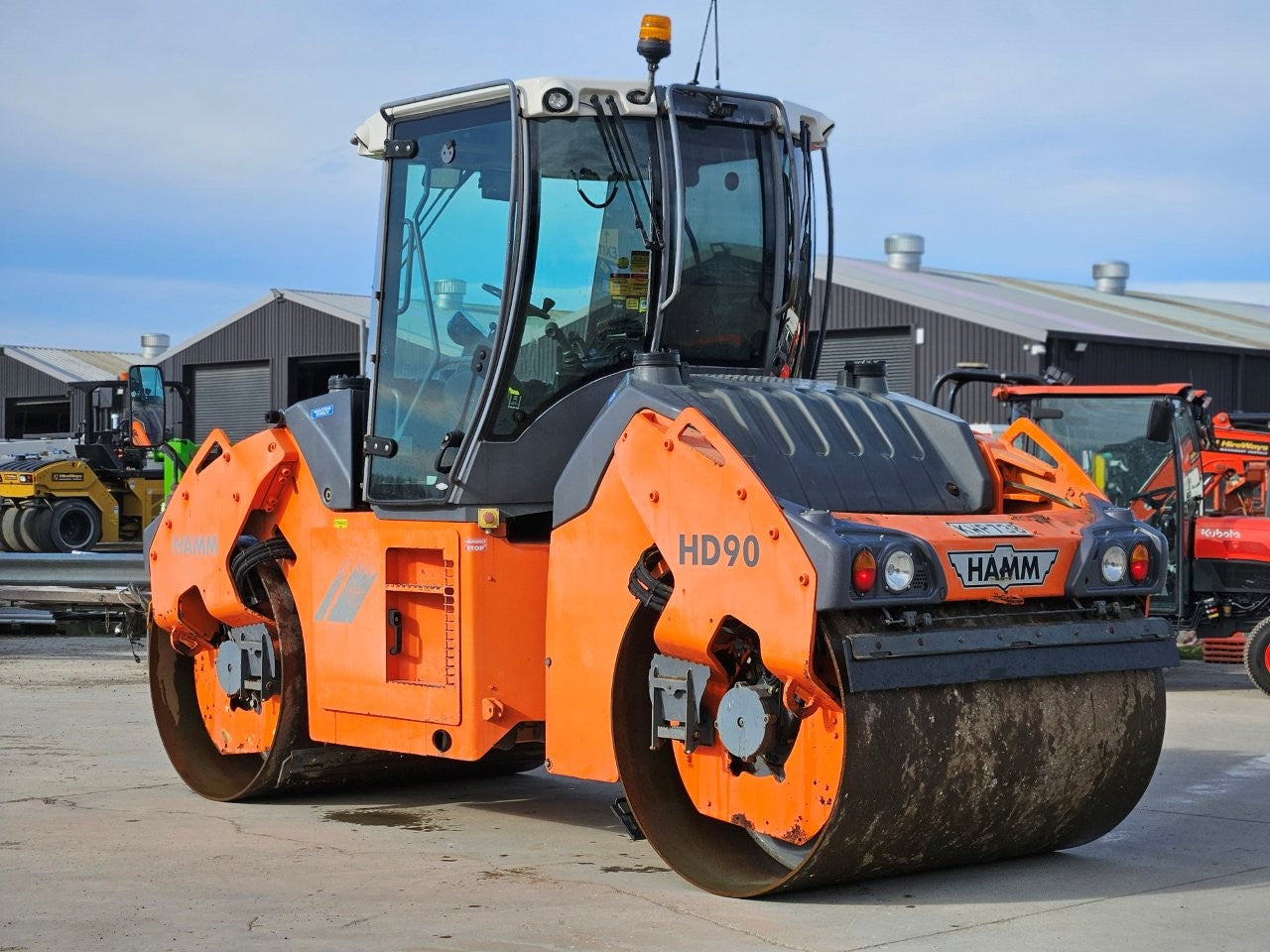 2012 Hamm HD90VV Double Drum Roller