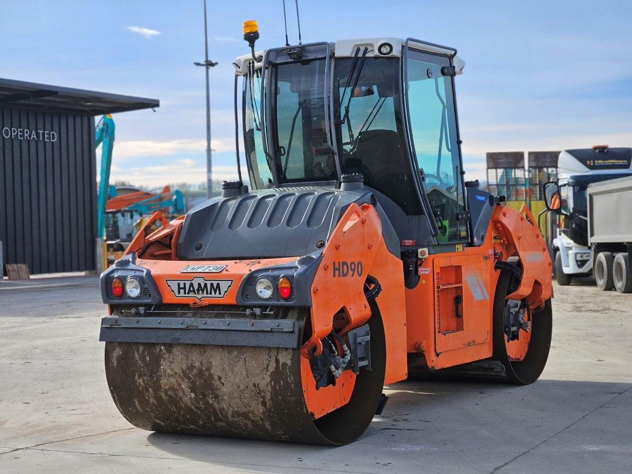 2012 Hamm HD90VV Double Drum Roller