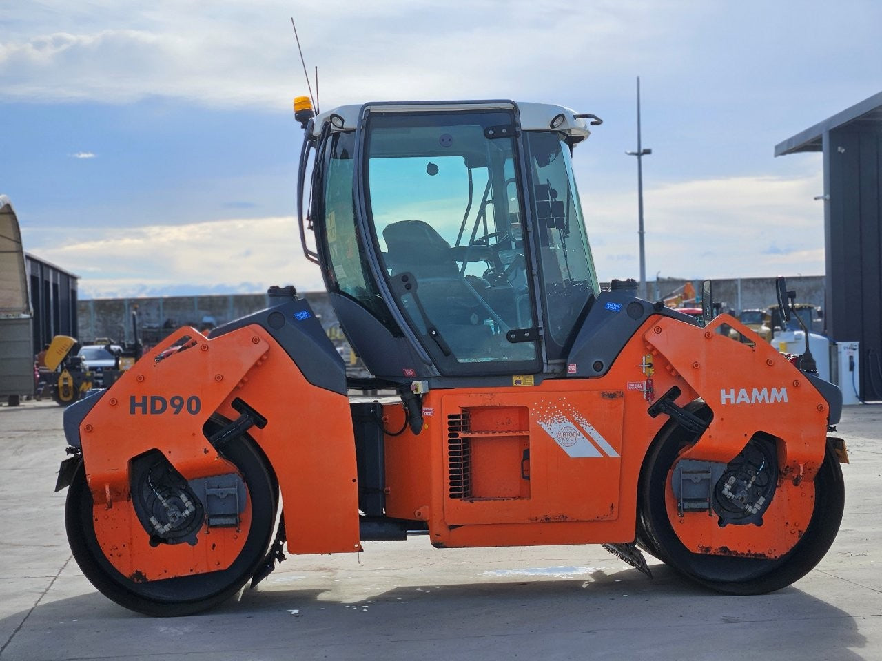 2012 Hamm HD90VV Double Drum Roller