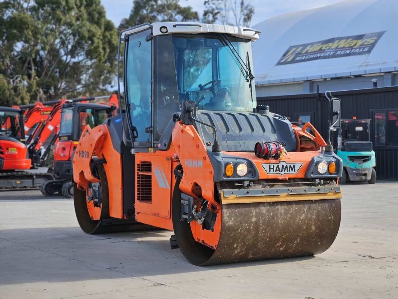 2012 Hamm HD90VV Double Drum Roller