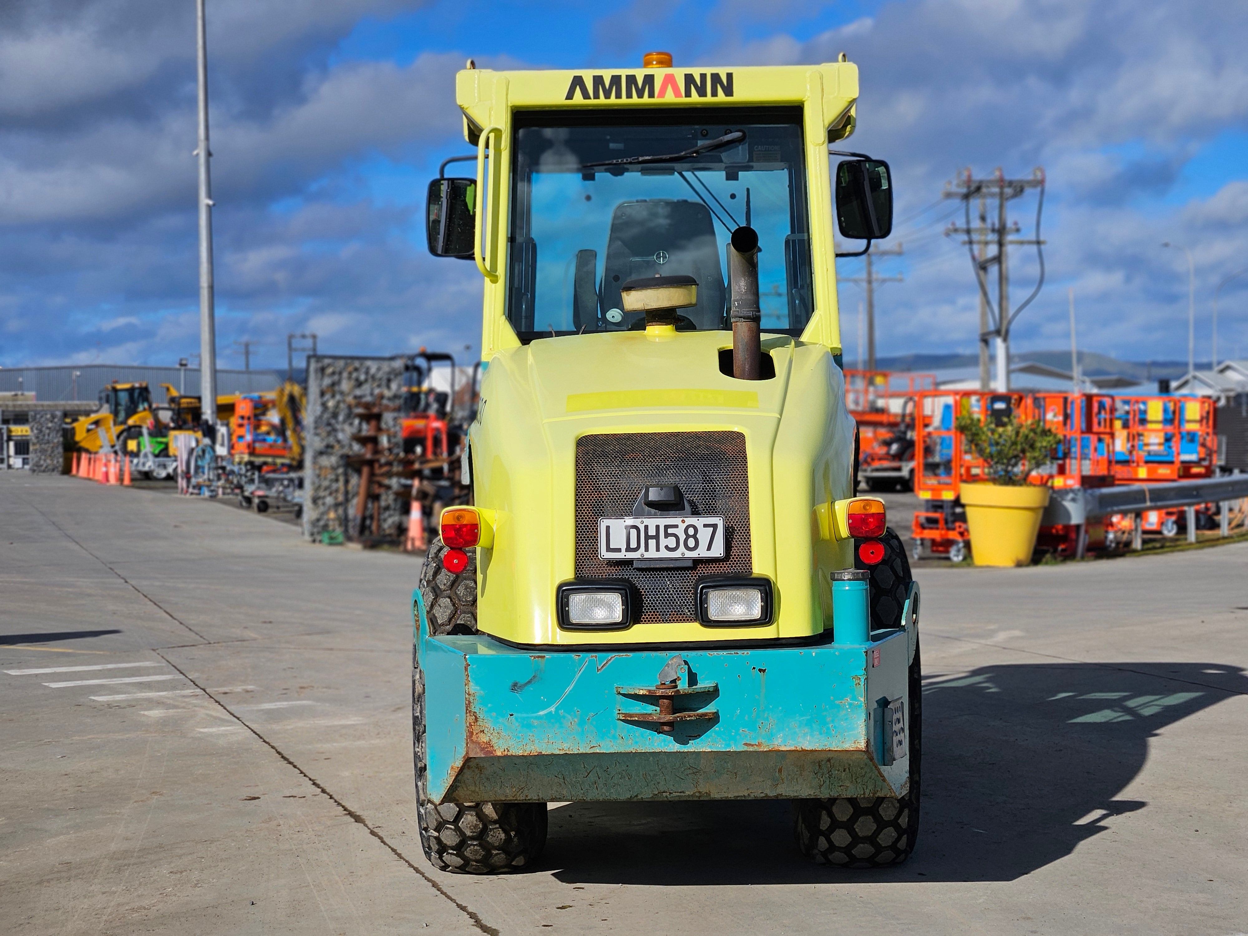 2008 Ammann ASC90D Smooth Drum Roller