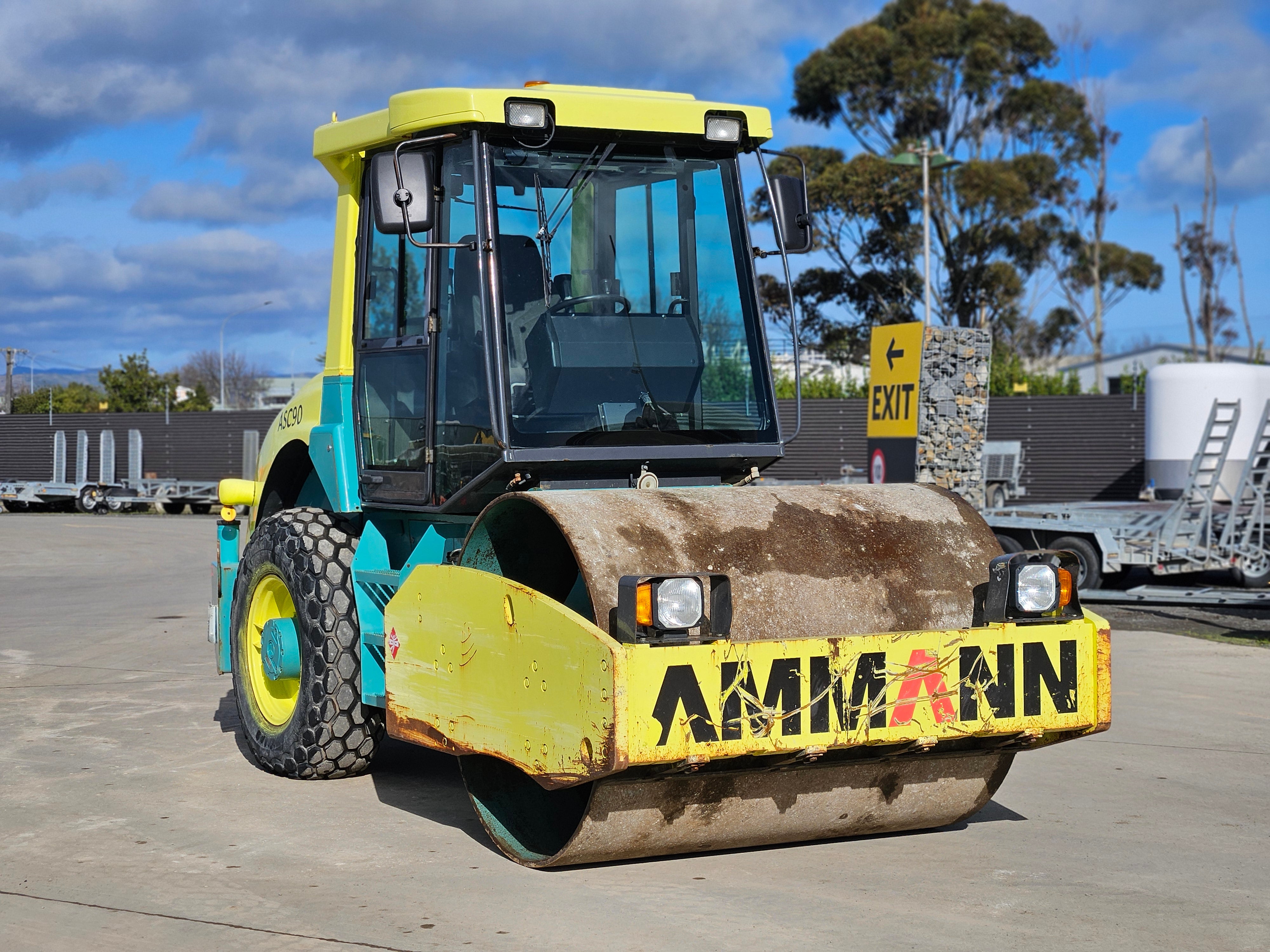 2008 Ammann ASC90D Smooth Drum Roller