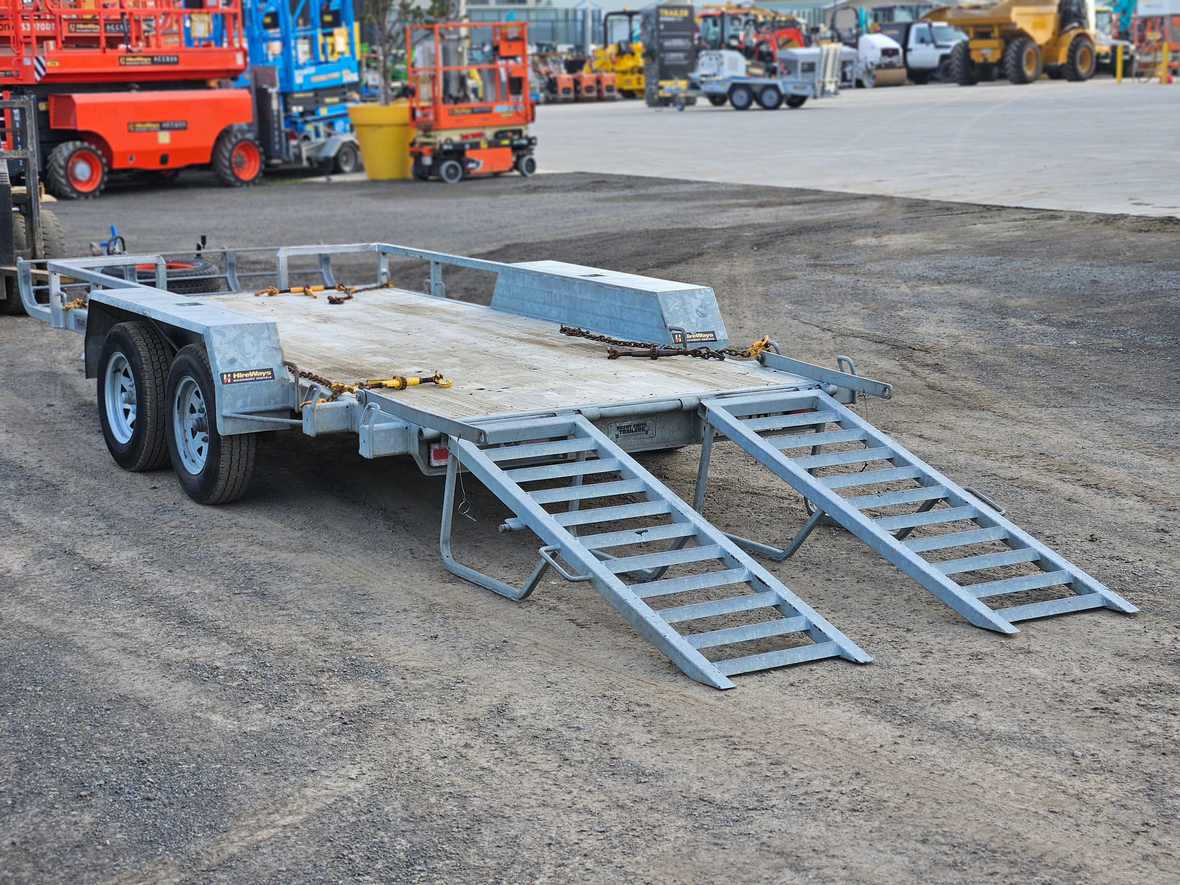 2020 Neilo B3150 Tractor Broom & Trailer