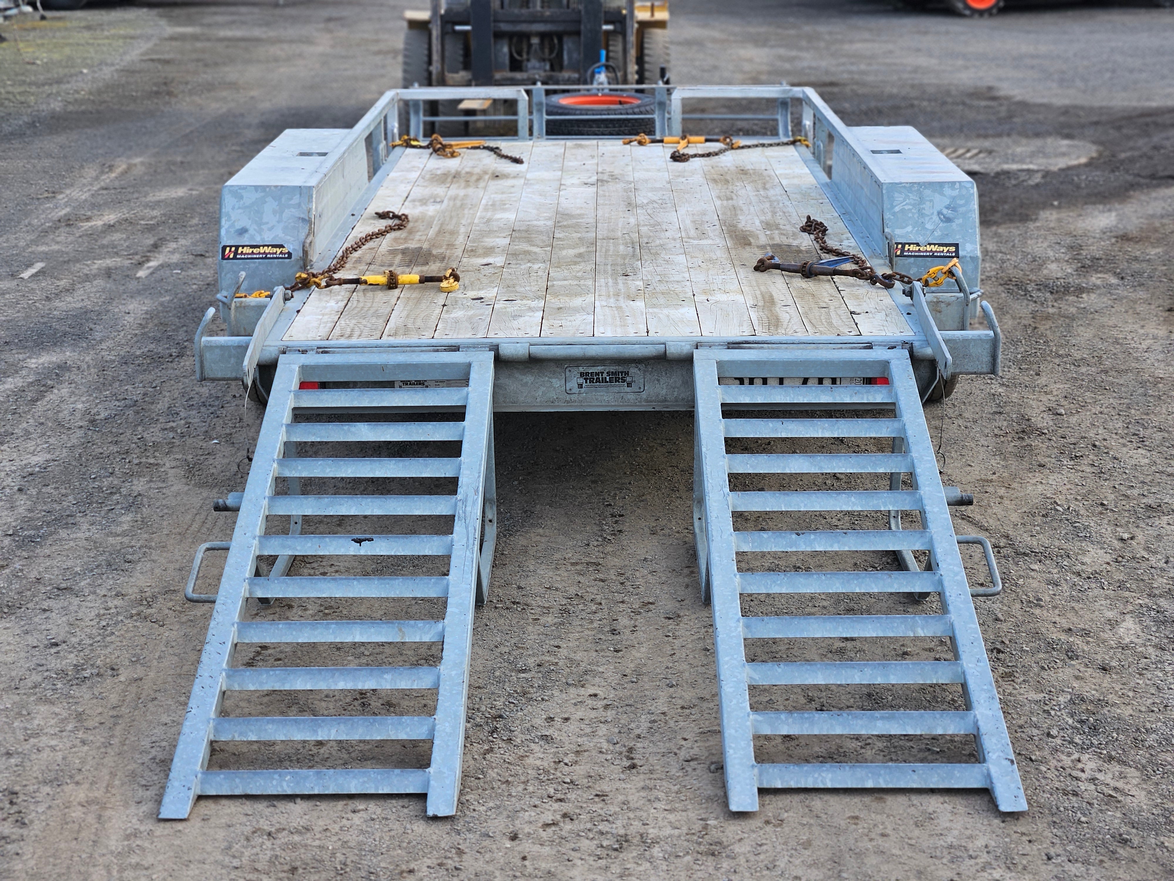 2020 Neilo B3150 Tractor Broom & Trailer