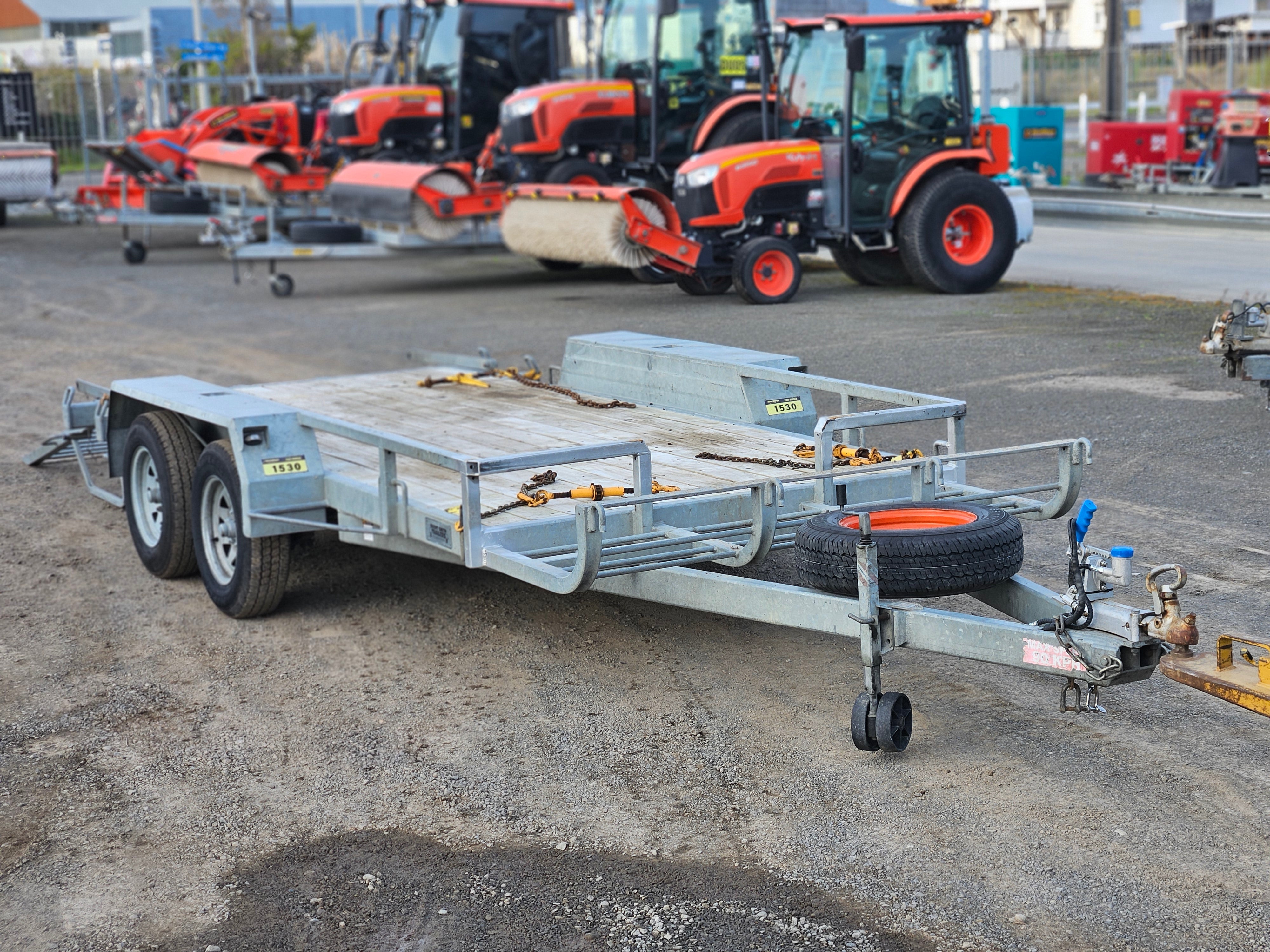 2020 Neilo B3150 Tractor Broom & Trailer