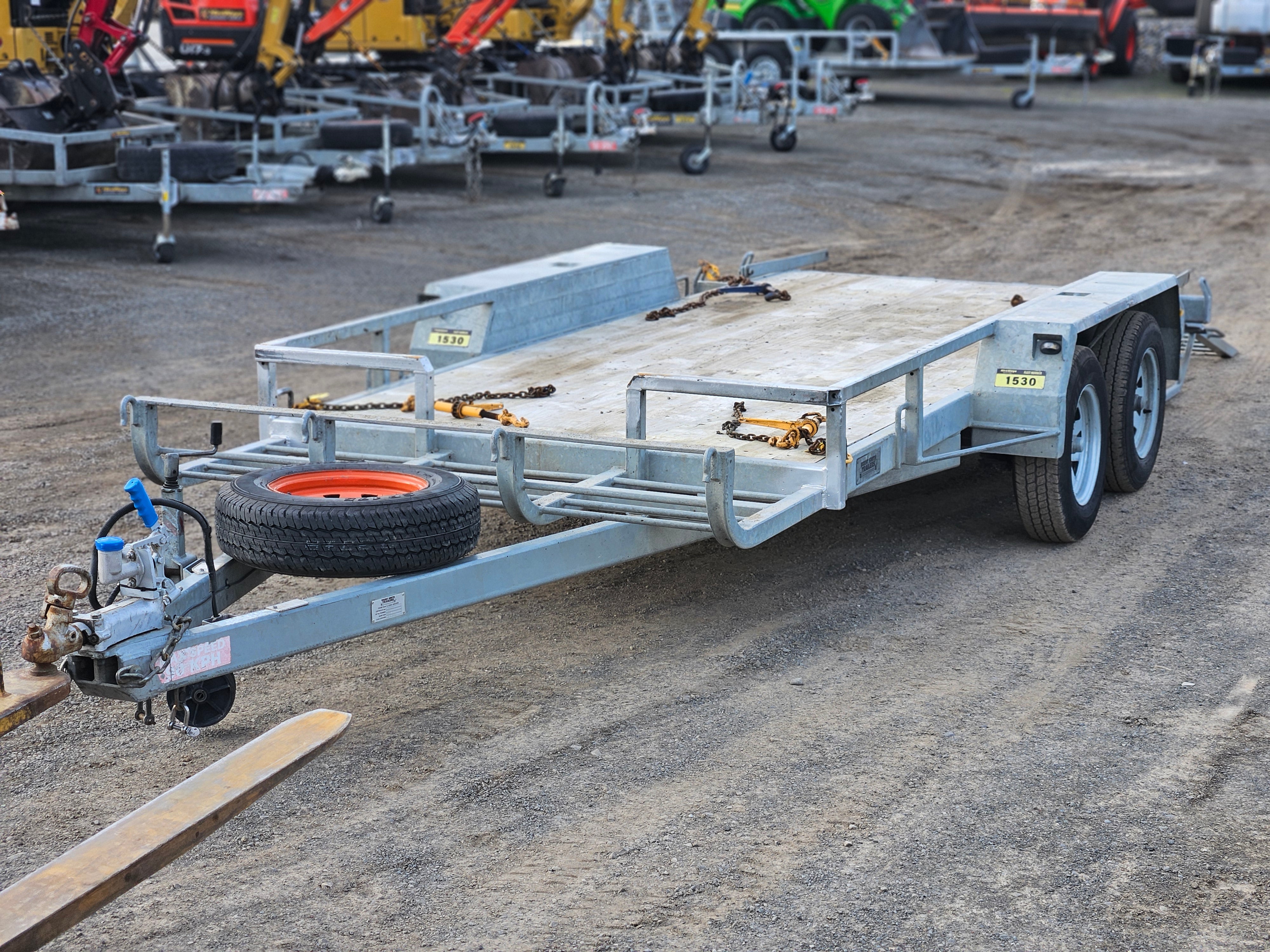 2020 Neilo B3150 Tractor Broom & Trailer