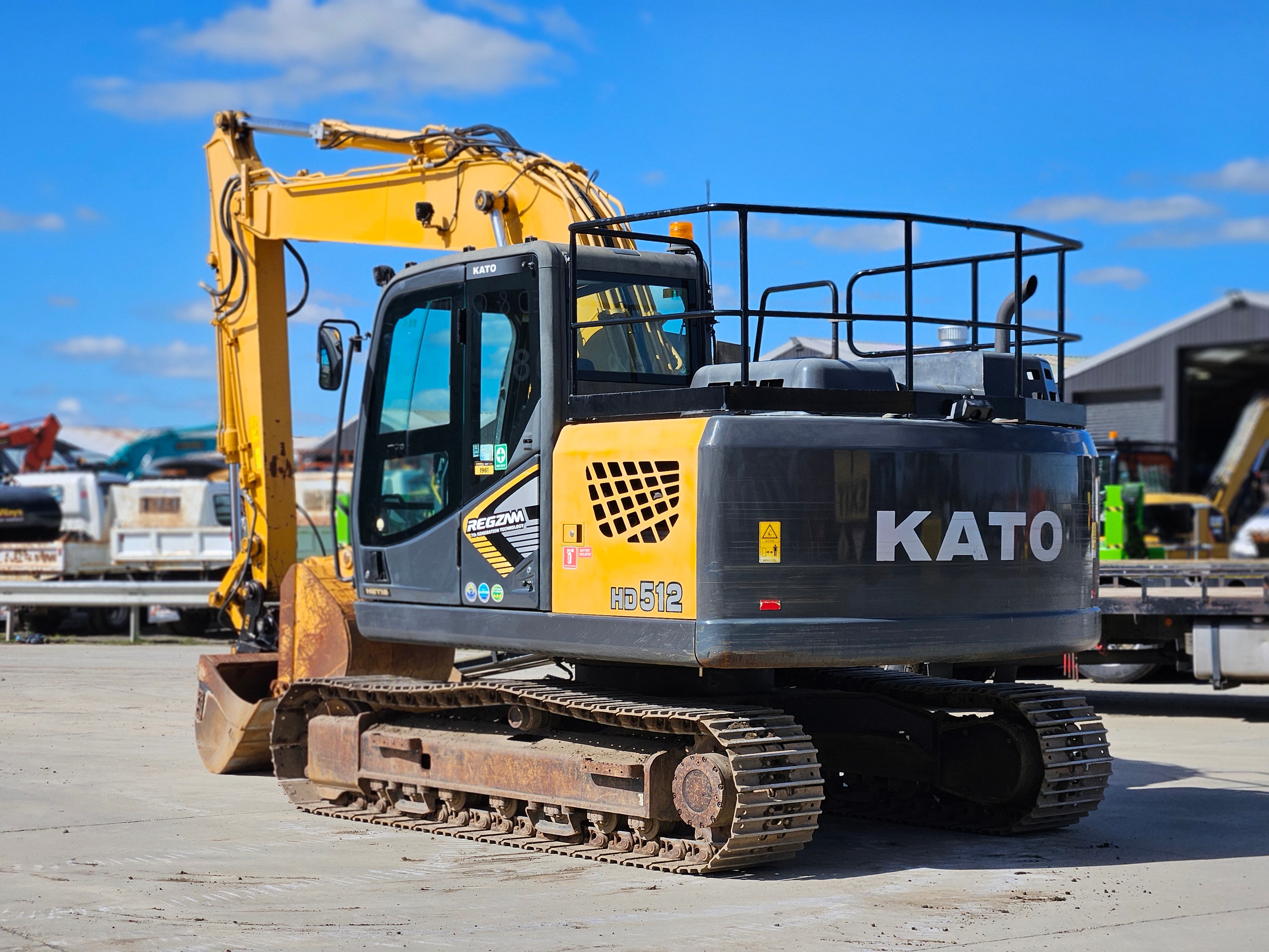 2021 Kato HD512-7 Excavator