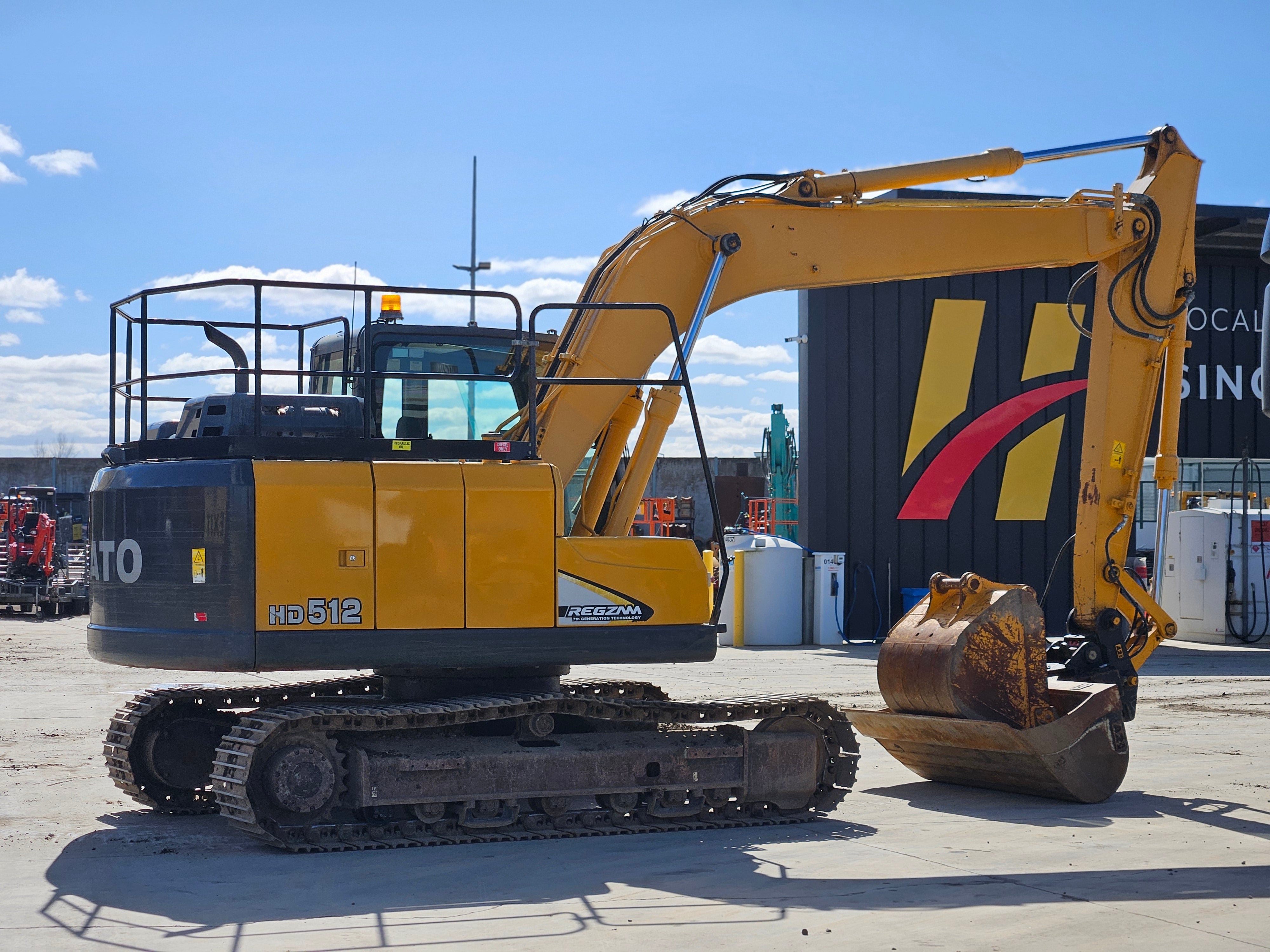 2021 Kato HD512-7 Excavator