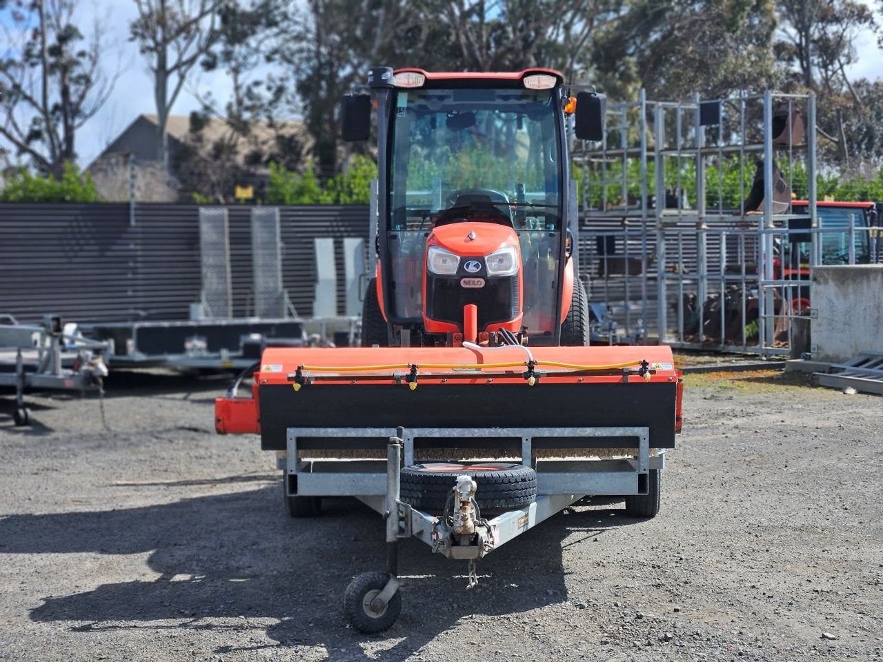 2020 Neilo B3150 Tractor Broom & Trailer