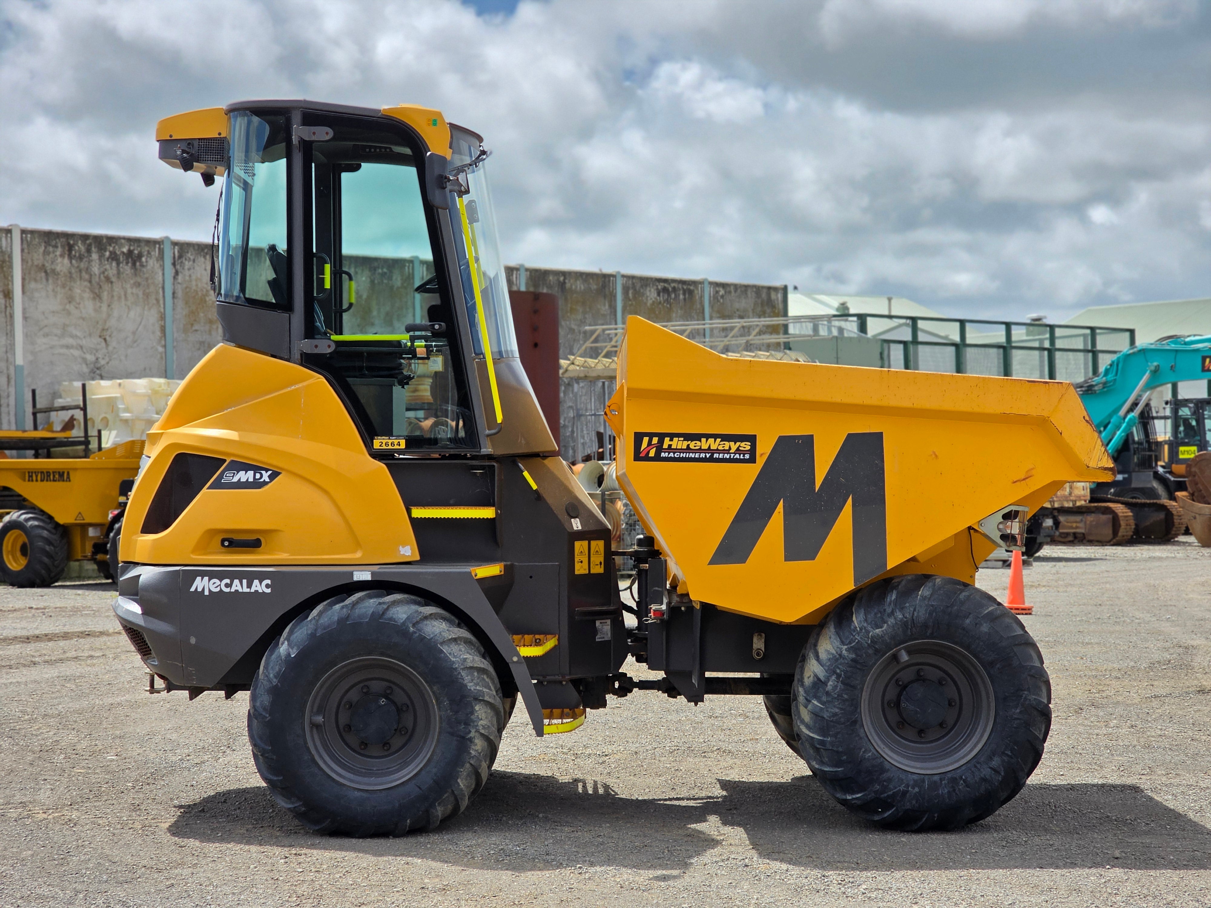 2019 Mecalac 9MDX Site Dumper