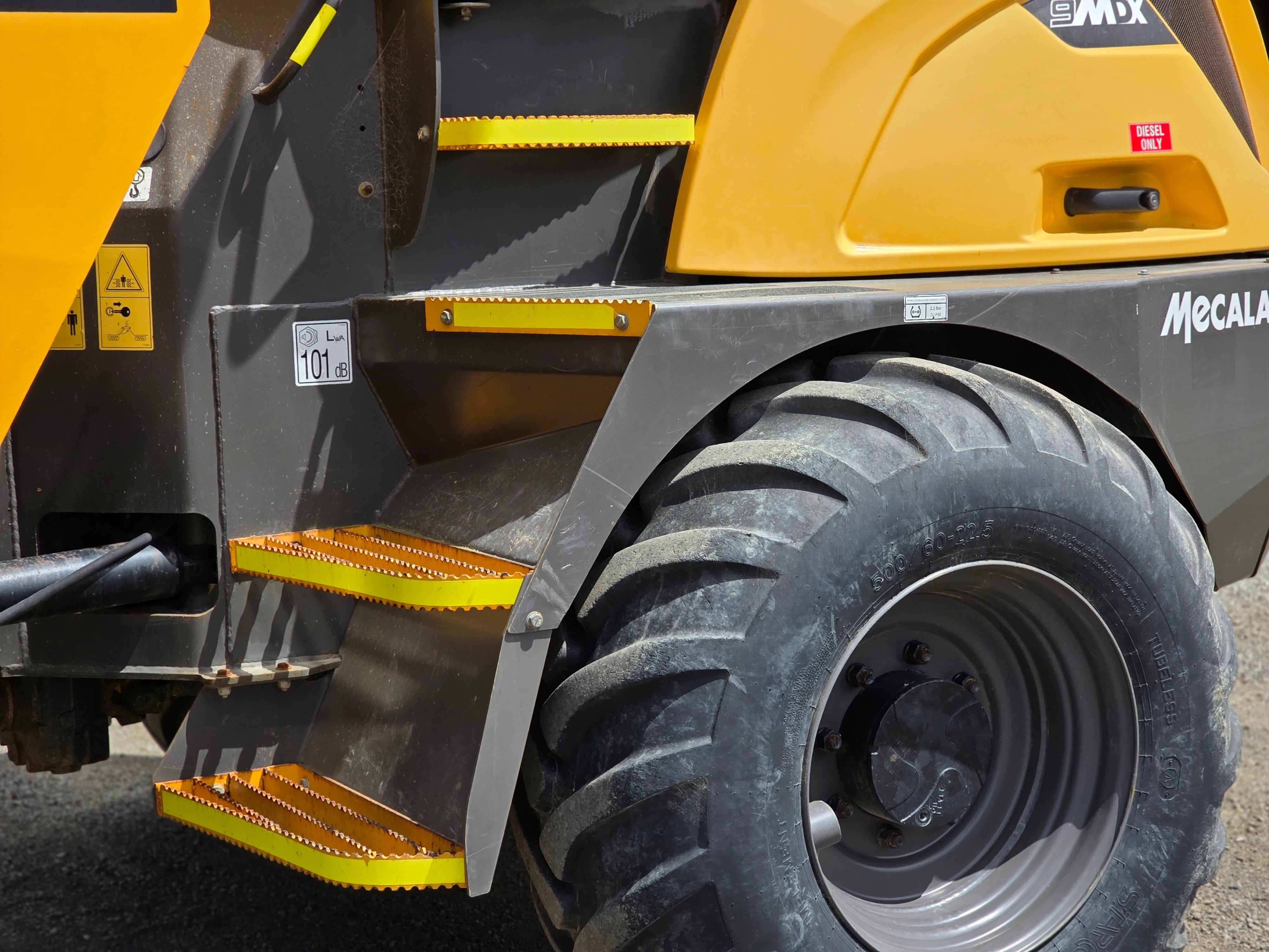 2019 Mecalac 9MDX Site Dumper