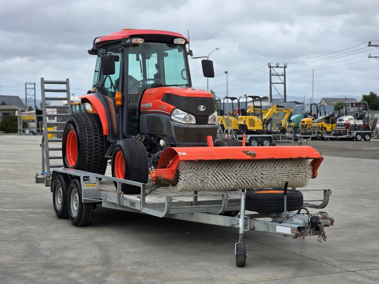 2019 Neilo L5740 Broom and Optional Trailer