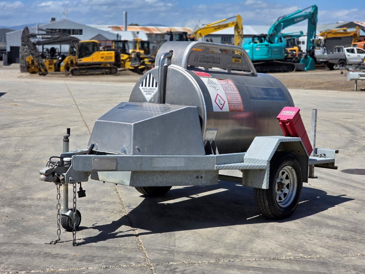 2021 Ensol Diesel Trailer 1100Ltr