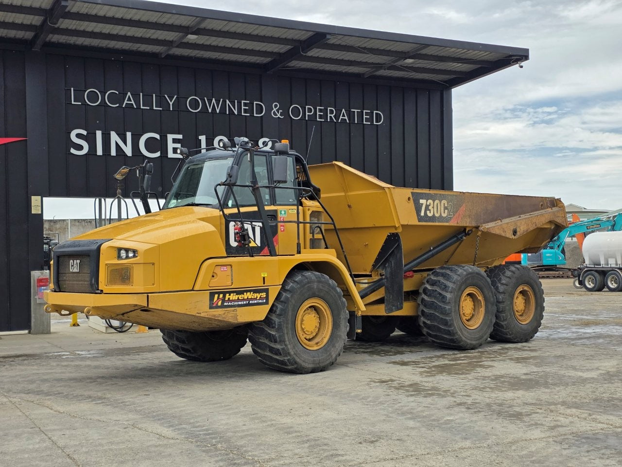 2017 Caterpillar 730C 2 Dump Truck
