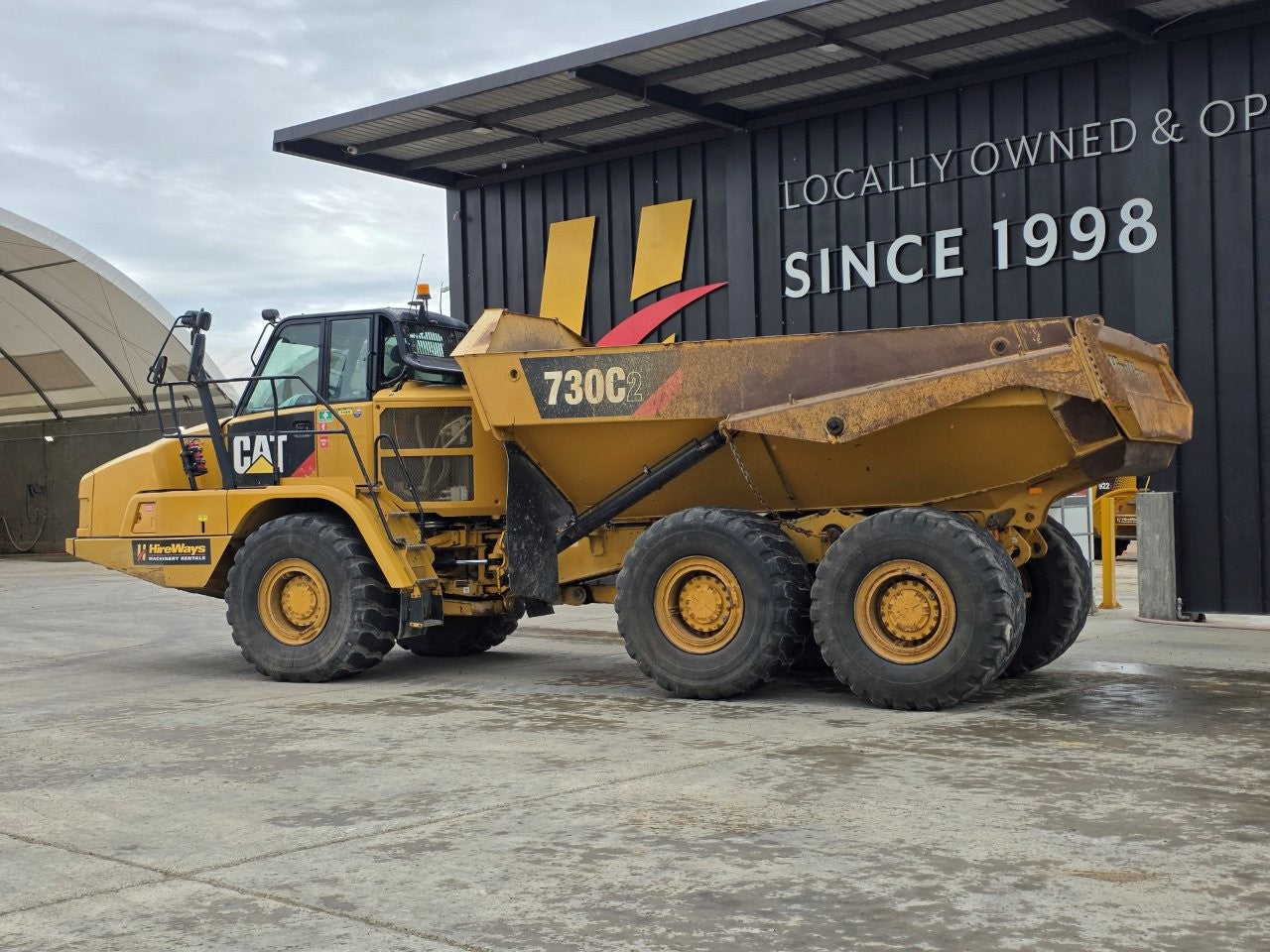 2017 Caterpillar 730C 2 Dump Truck