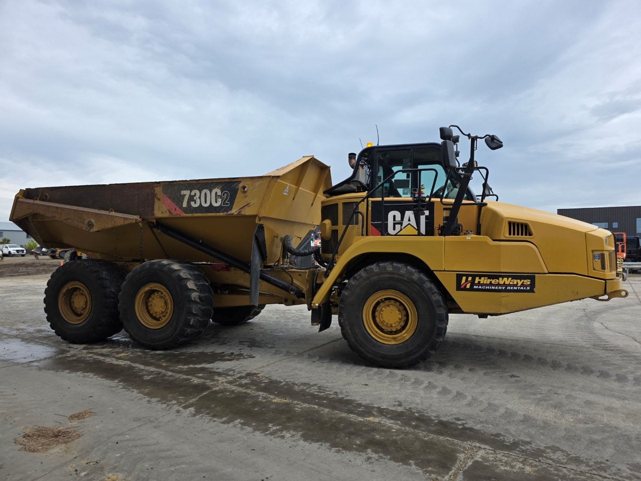 2017 Caterpillar 730C 2 Dump Truck