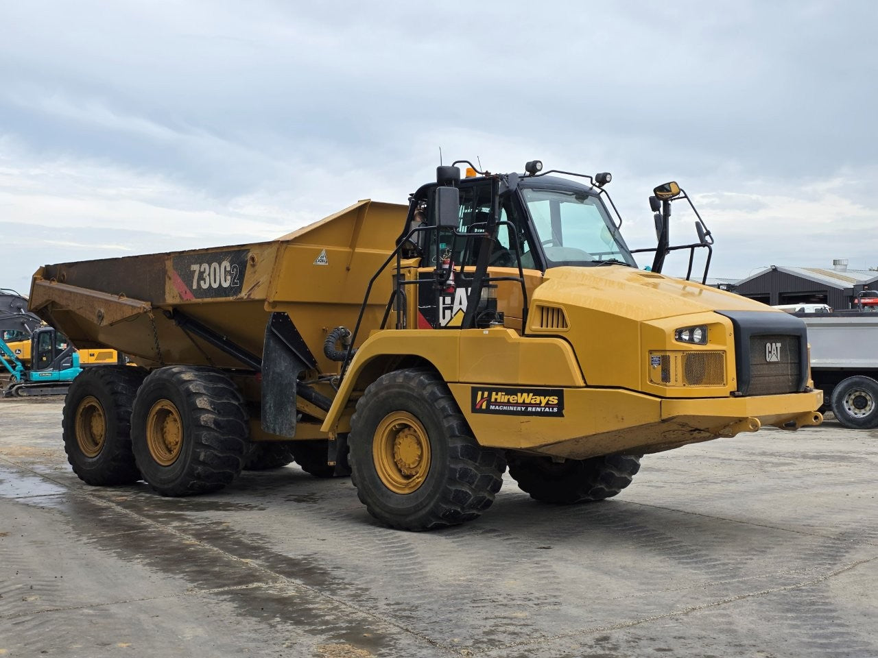 2017 Caterpillar 730C 2 Dump Truck
