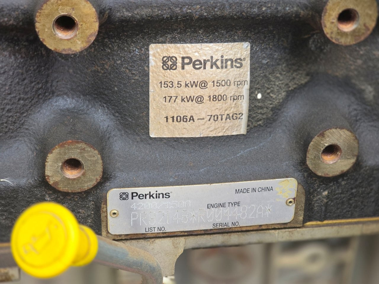 2016 MOSA GE 165 PSX Generator & Auto Transfer Unit