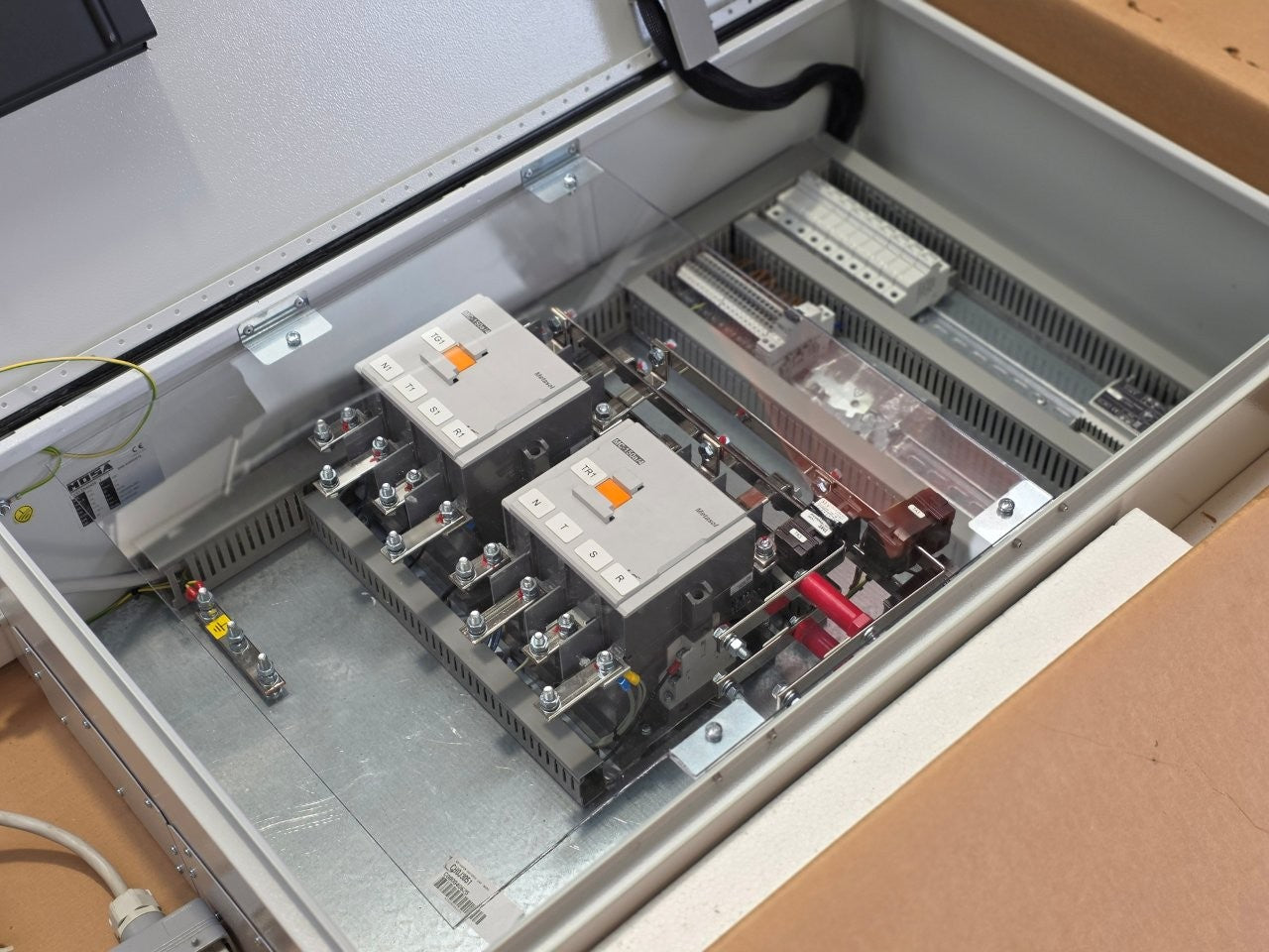 2016 MOSA GE 165 PSX Generator & Auto Transfer Unit