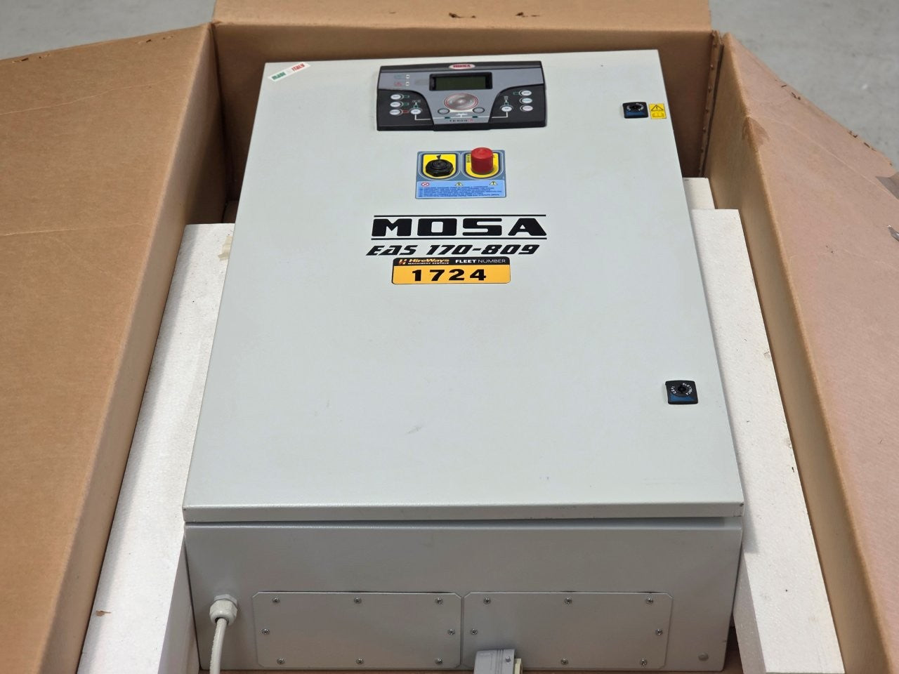 2016 MOSA GE 165 PSX Generator & Auto Transfer Unit