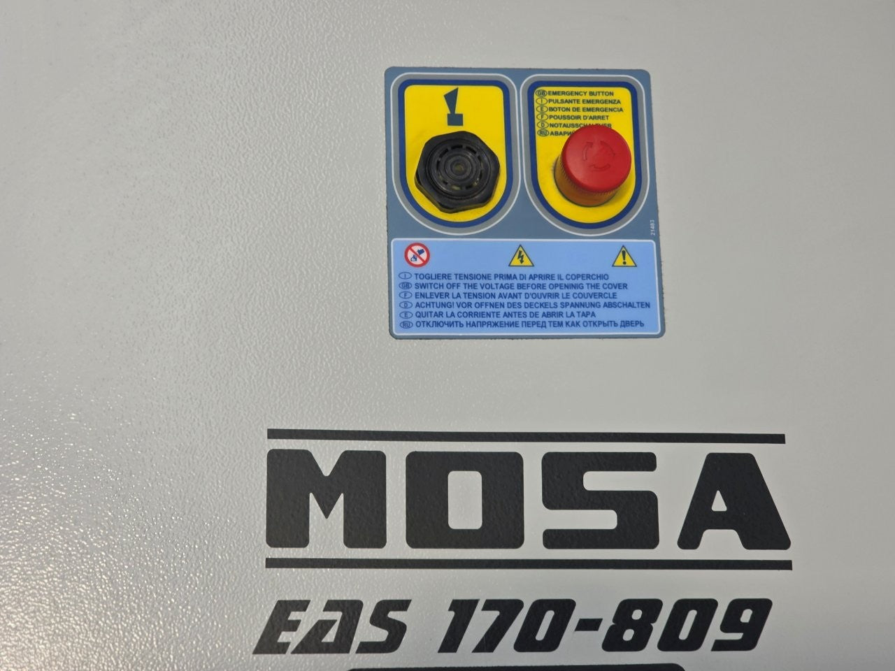 2016 MOSA GE 165 PSX Generator & Auto Transfer Unit