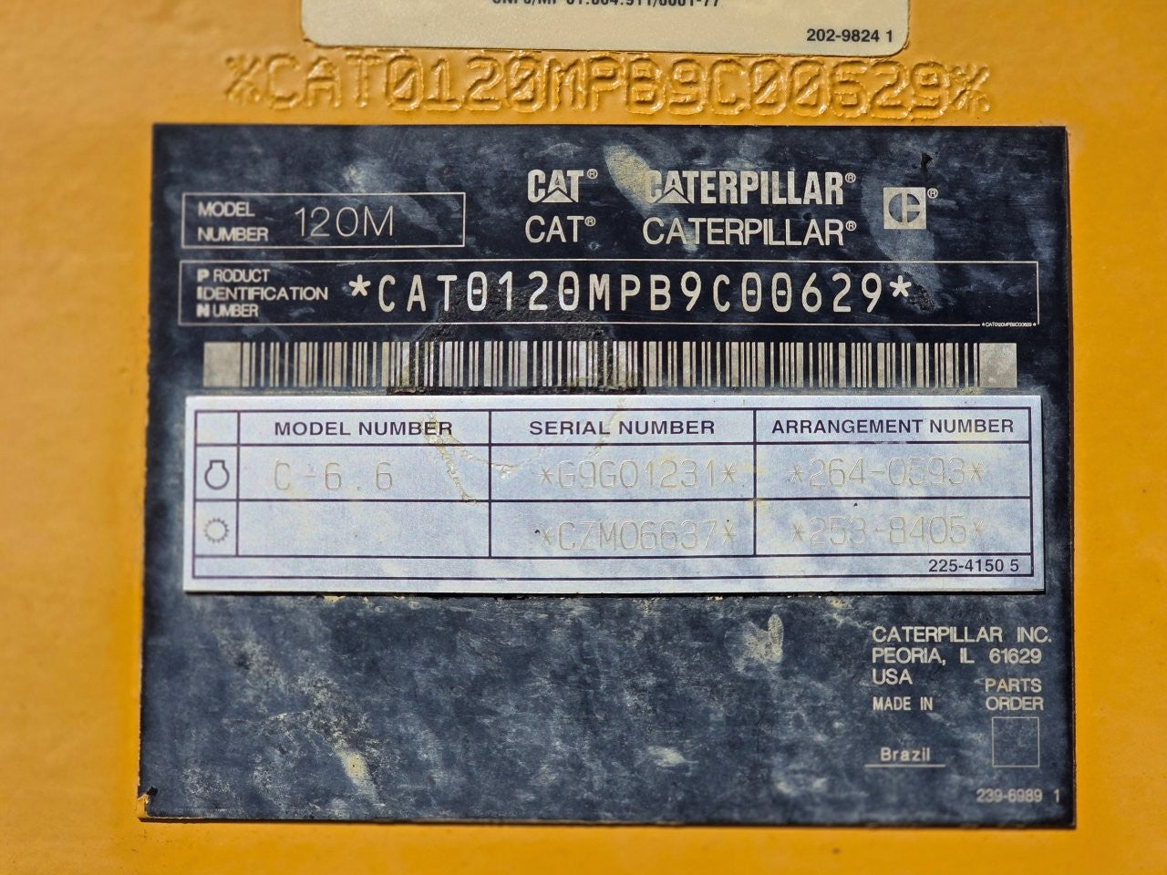 2010 Caterpillar 120M Grader