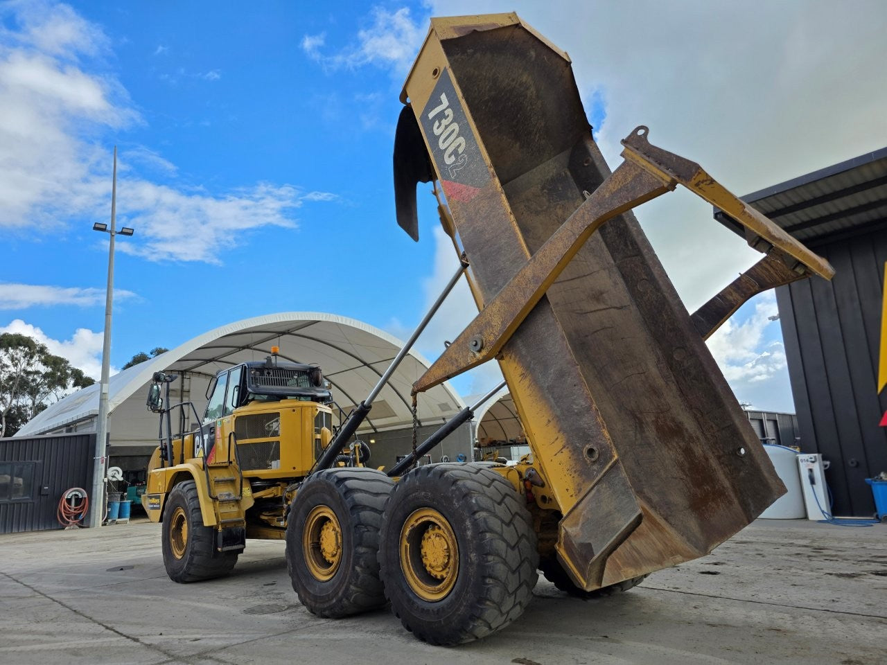 2017 Caterpillar 730C 2 Dump Truck