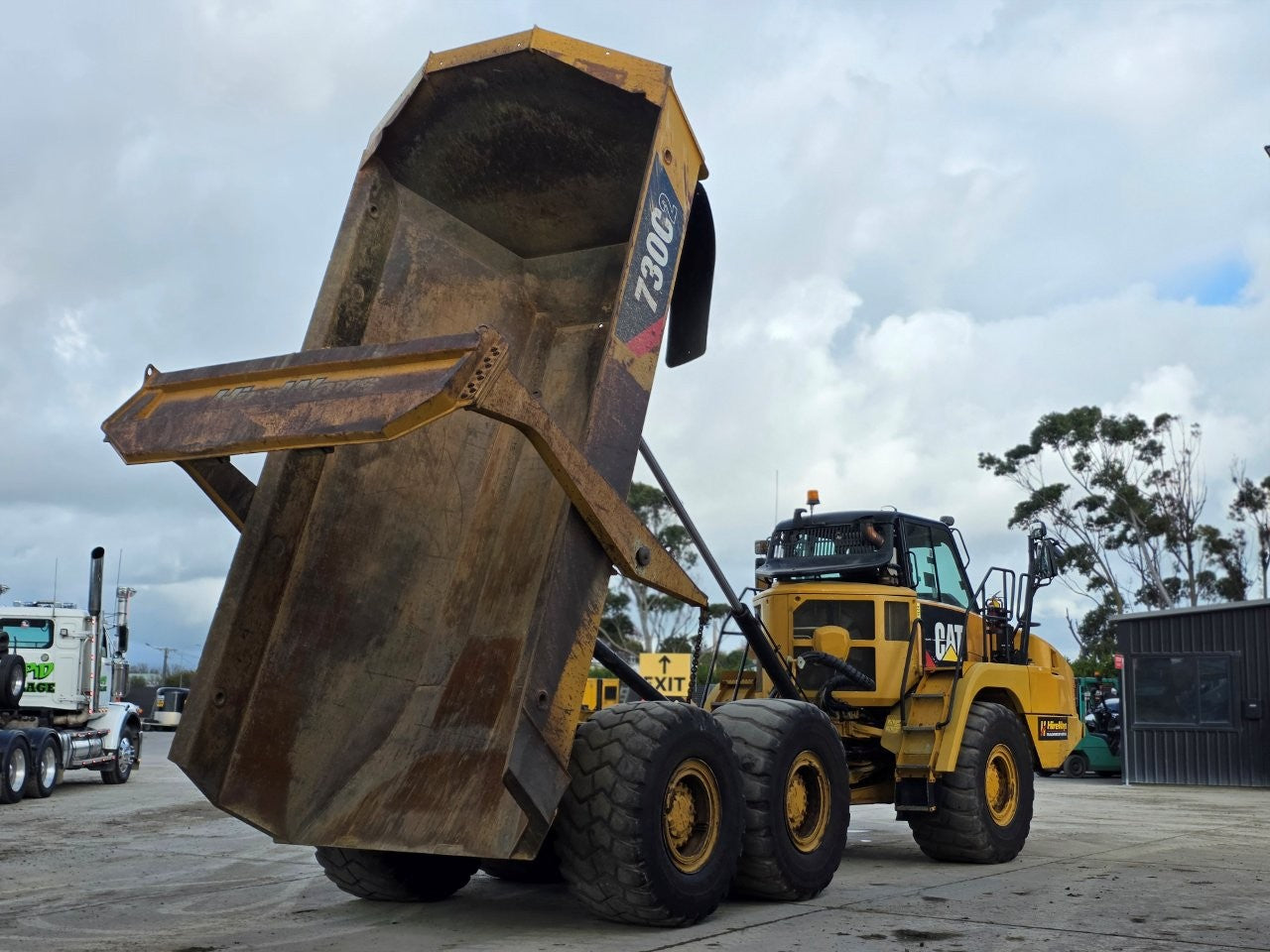 2017 Caterpillar 730C 2 Dump Truck