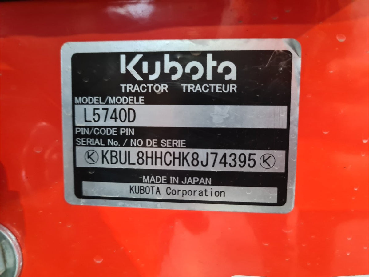 2021 Neilo L5740 Tractor Broom