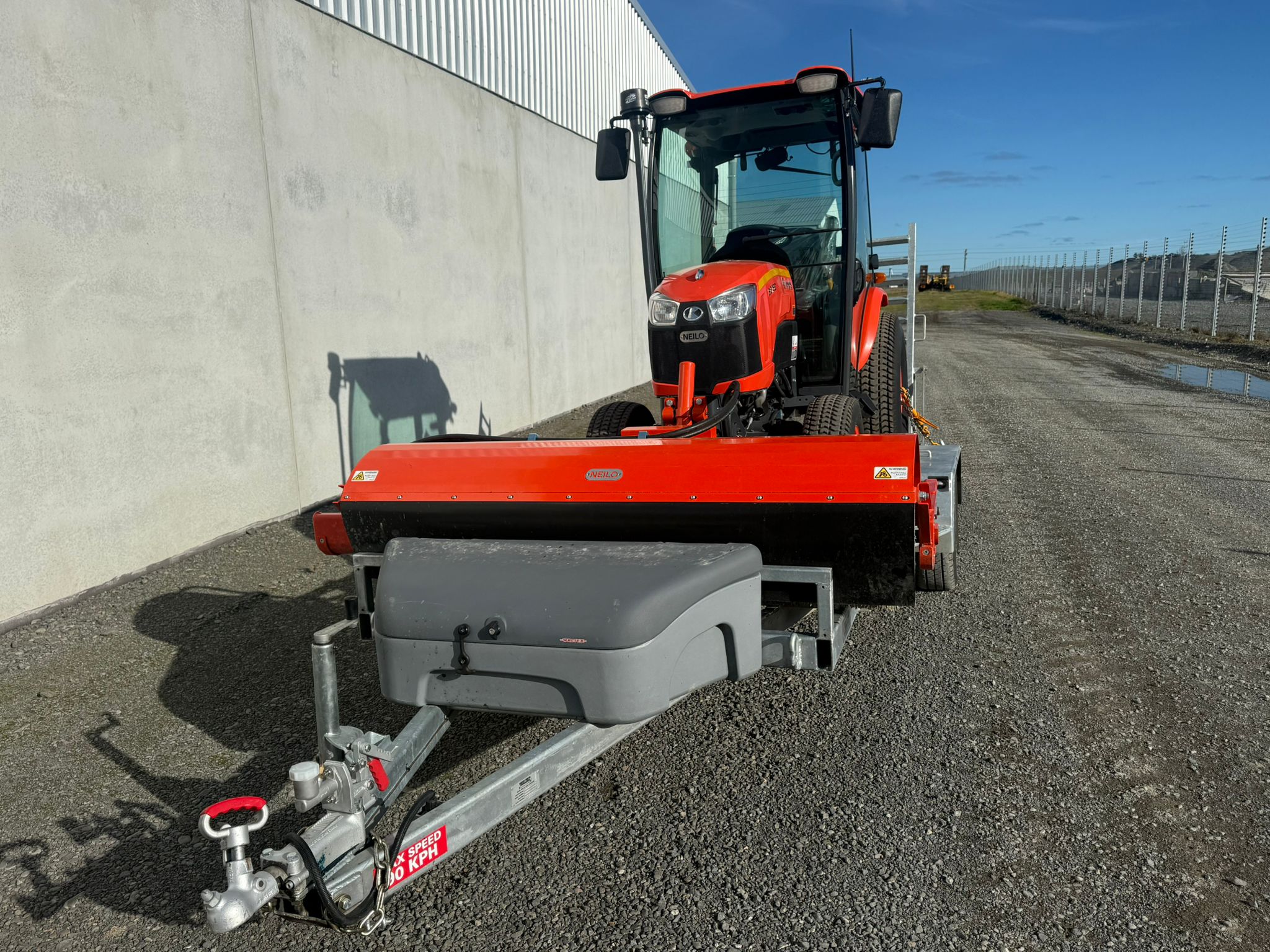 2023 Neilo B3150 Broom and Trailer