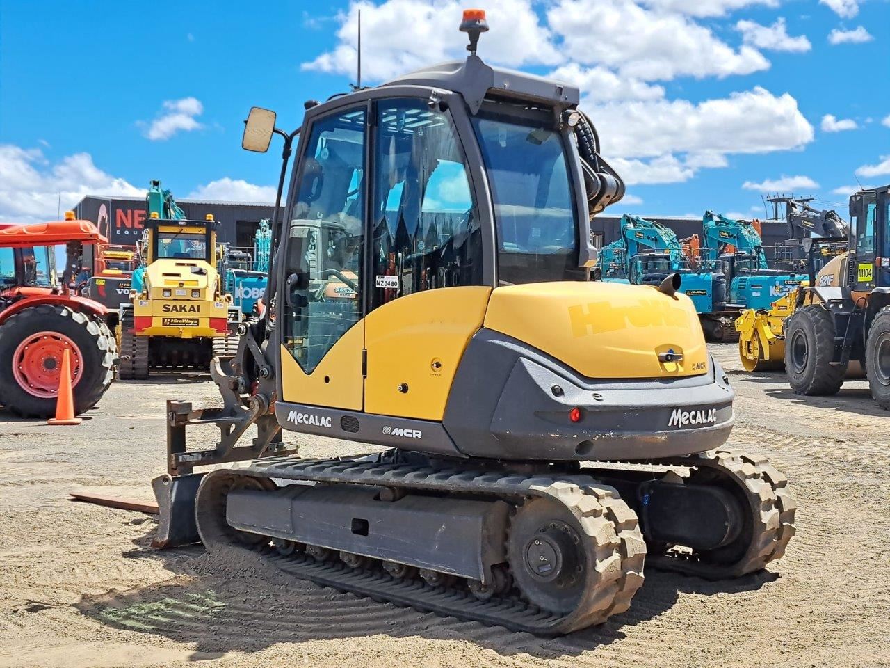 2018 Mecalac 8MCR Excavator