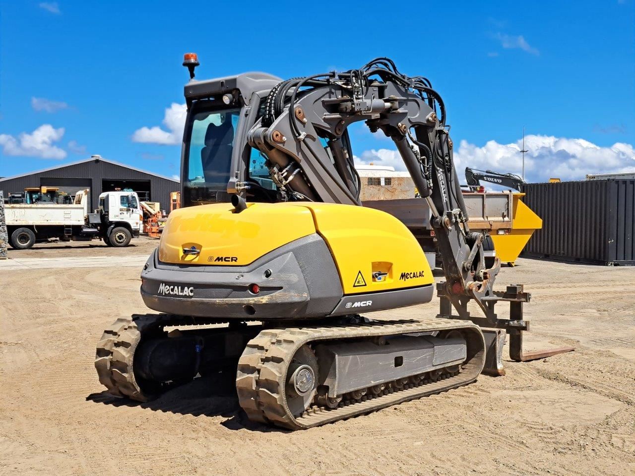 2018 Mecalac 8MCR Excavator