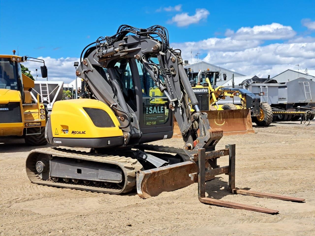 2018 Mecalac 8MCR Excavator